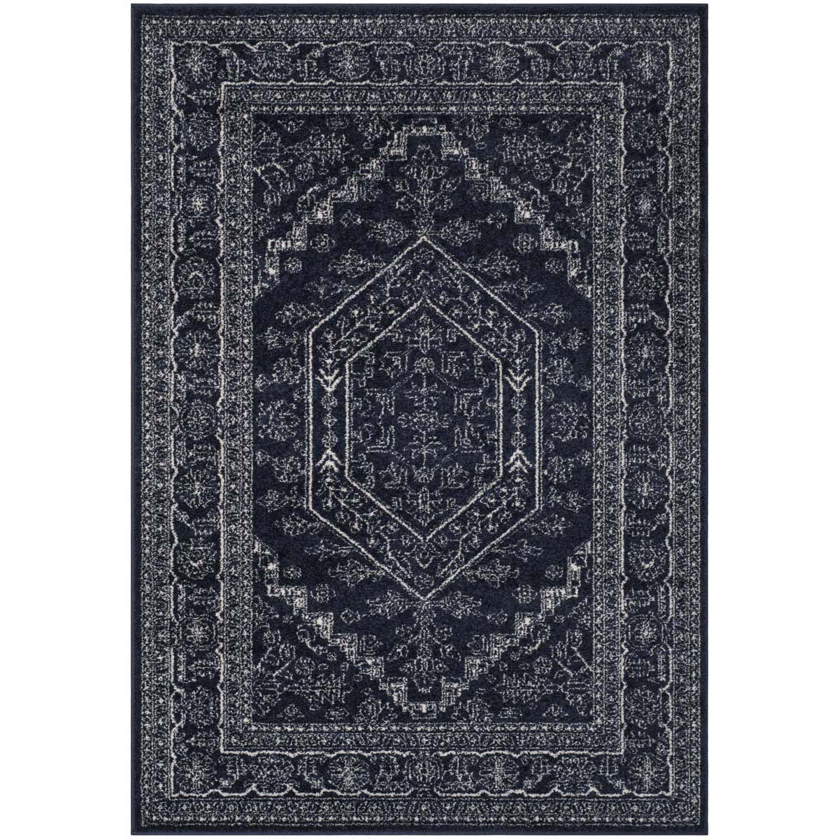 Safavieh Adirondack 108 Rug, Blue, ADR108 - Navy / Ivory
