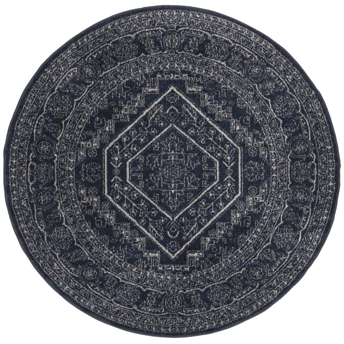 Safavieh Adirondack 108 Rug, Blue, ADR108 - Navy / Ivory