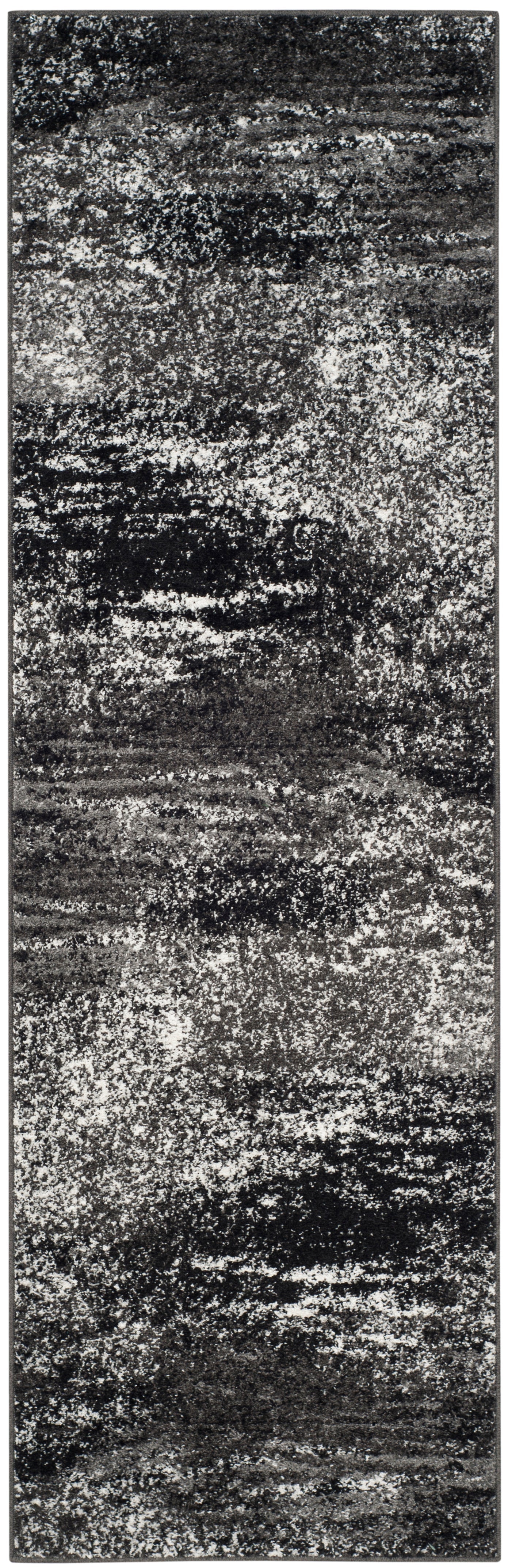 Safavieh Adirondack 112 Rug, Silver, ADR112 - Silver / Black