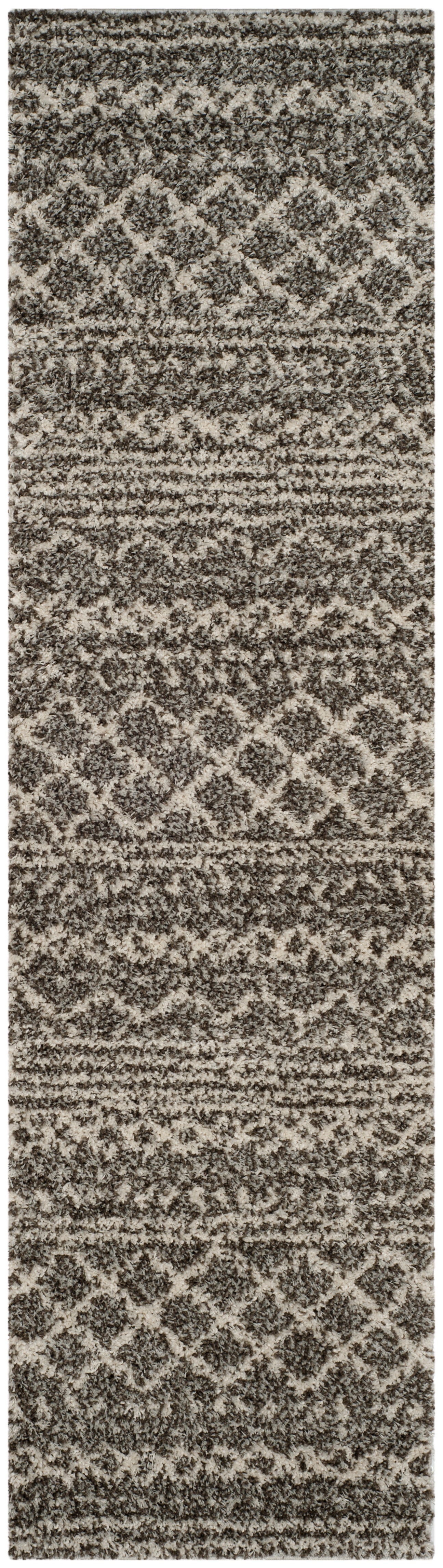 Safavieh Arizona Shag 741 Rug, Brown, ASG741 - Brown / Ivory