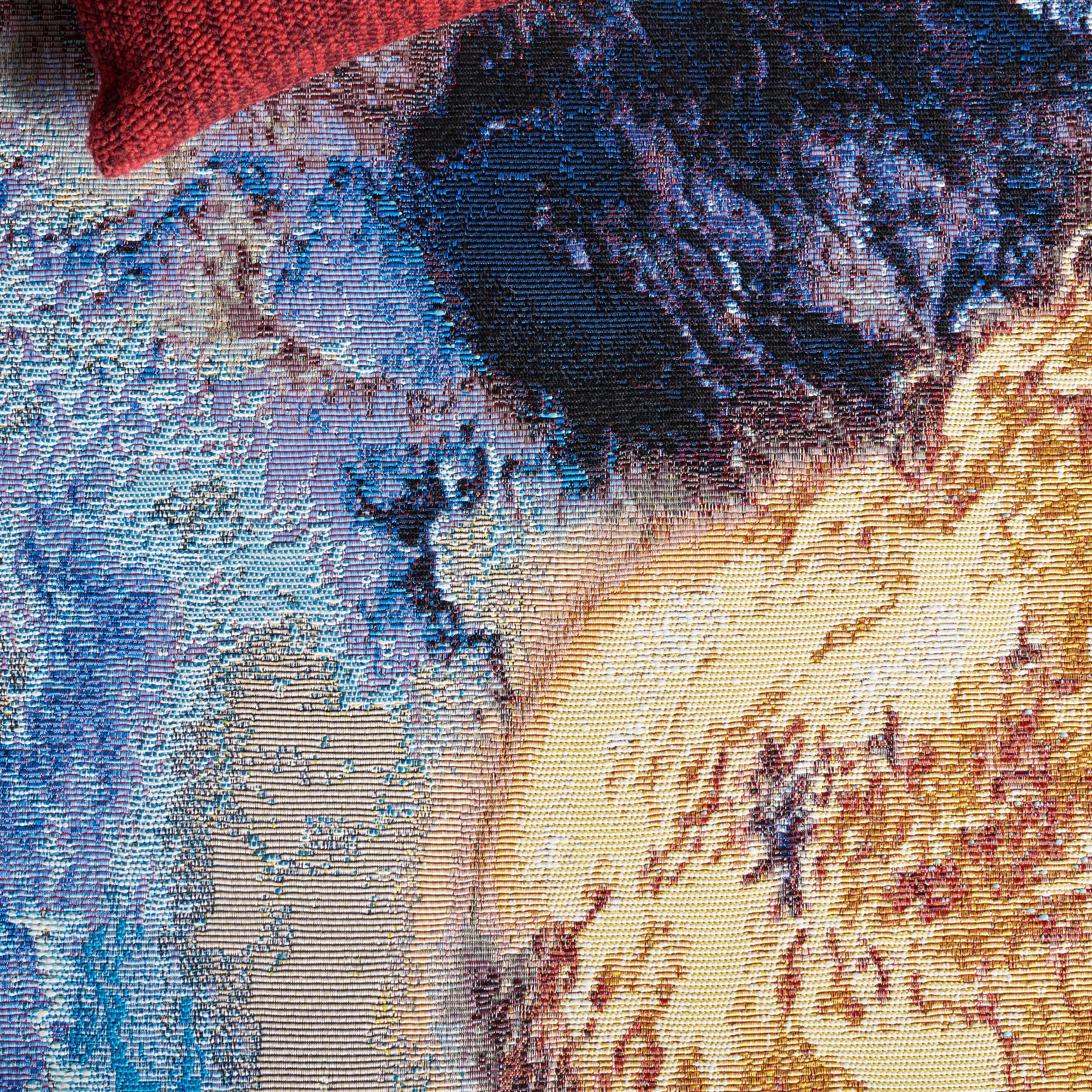 BLUE / RUST GOLD