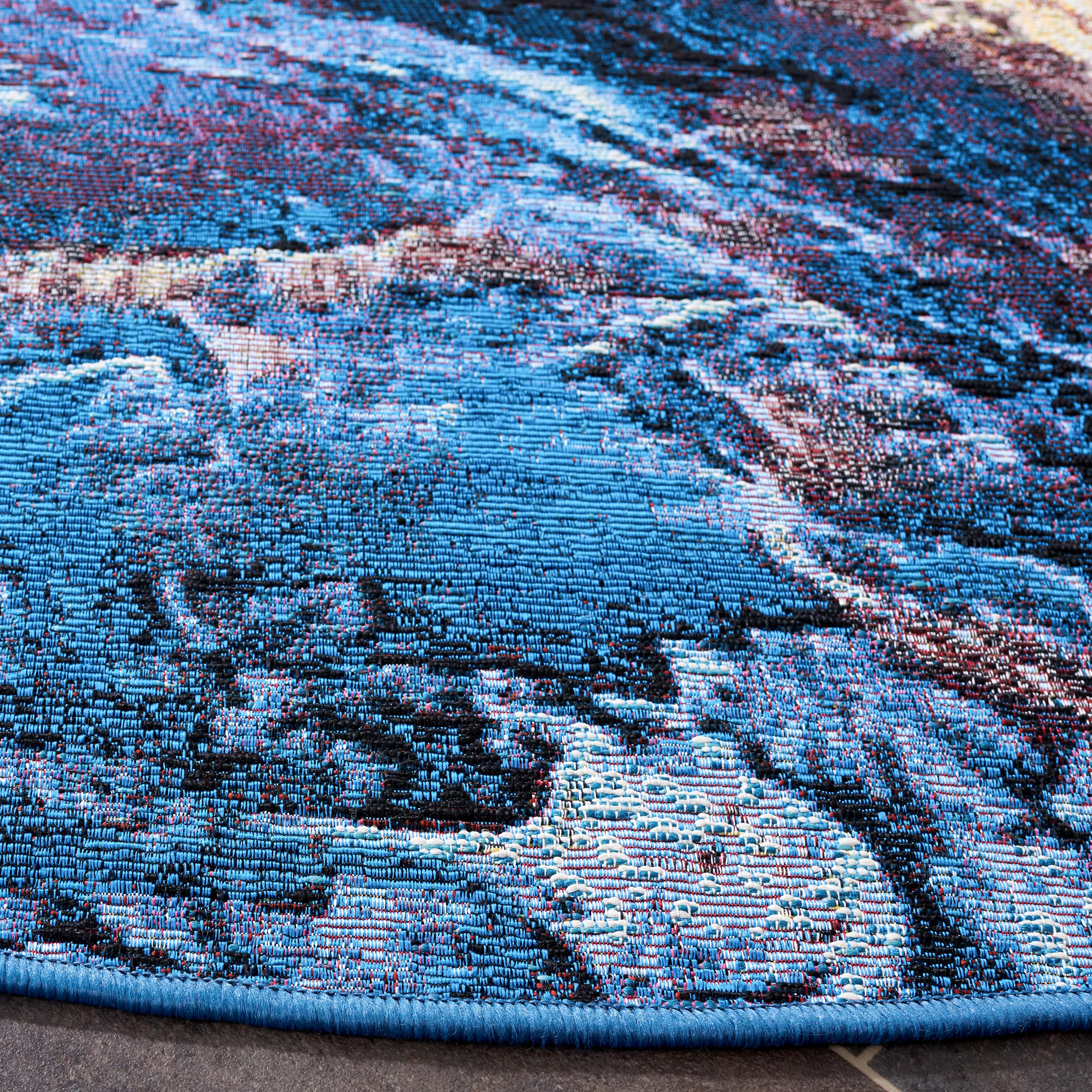 BLUE / RUST GOLD