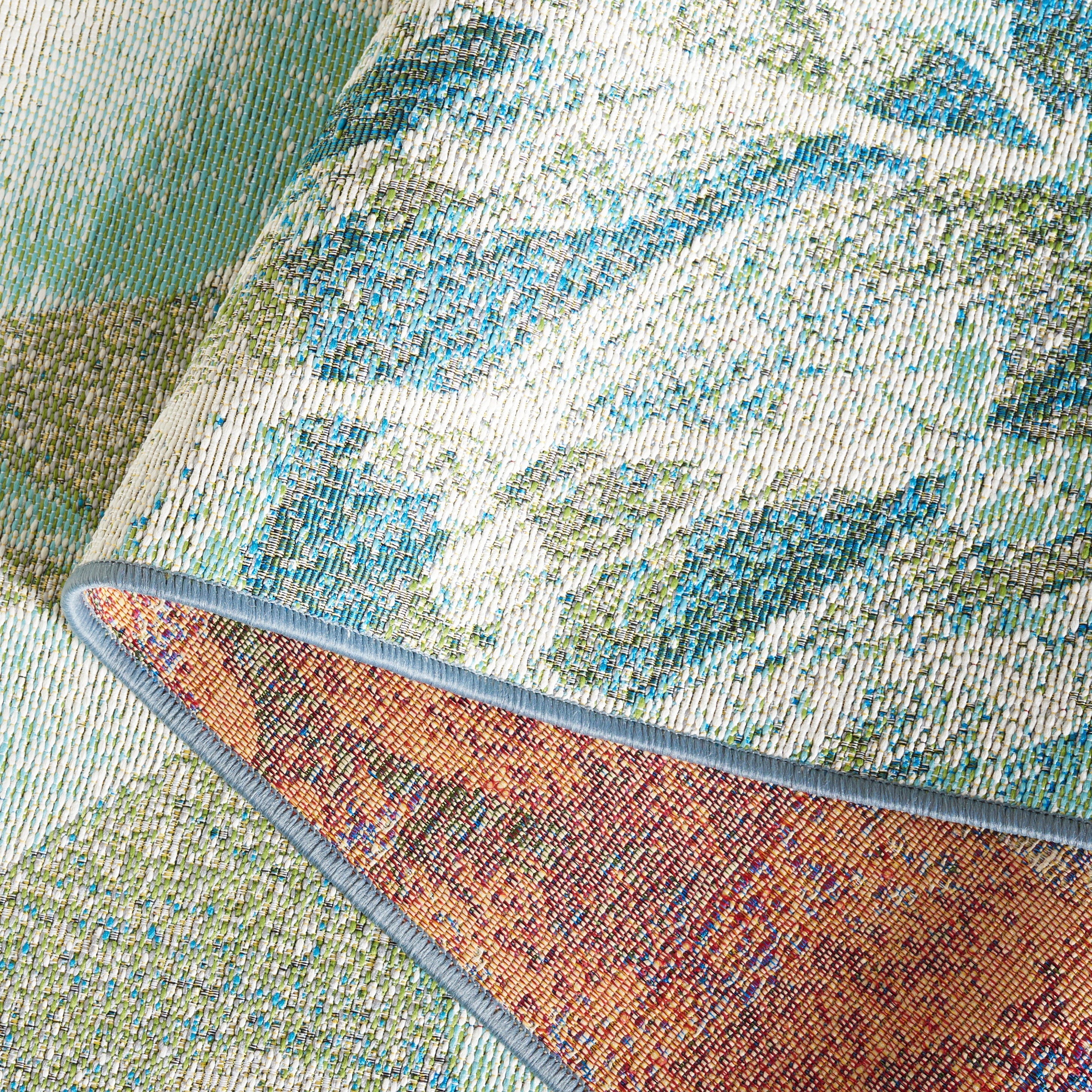 BLUE GREEN / IVORY
