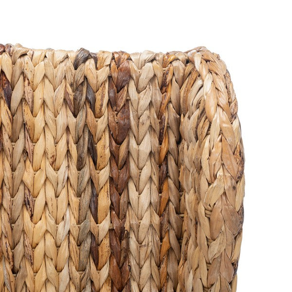 Finola Rattan Bed, BED8002 | Safavieh - Natural / Espresso