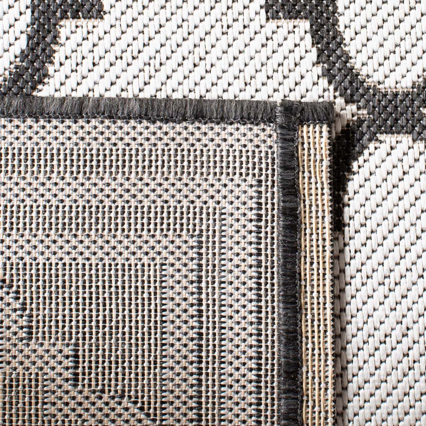Beach House Rug | Safavieh - BHS121A - Light Grey / Charcoal
