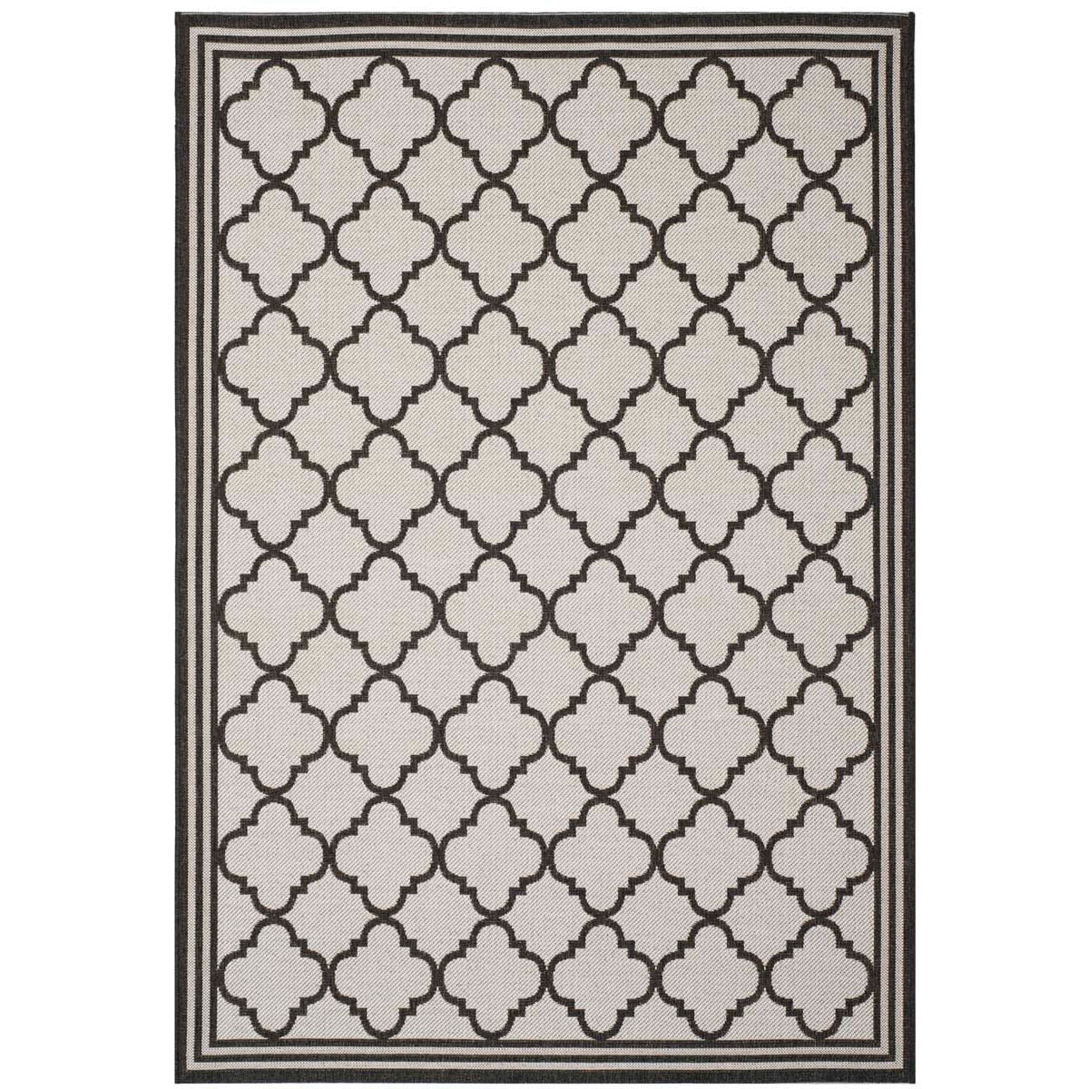 Beach House Rug | Safavieh - BHS121A - Light Grey / Charcoal