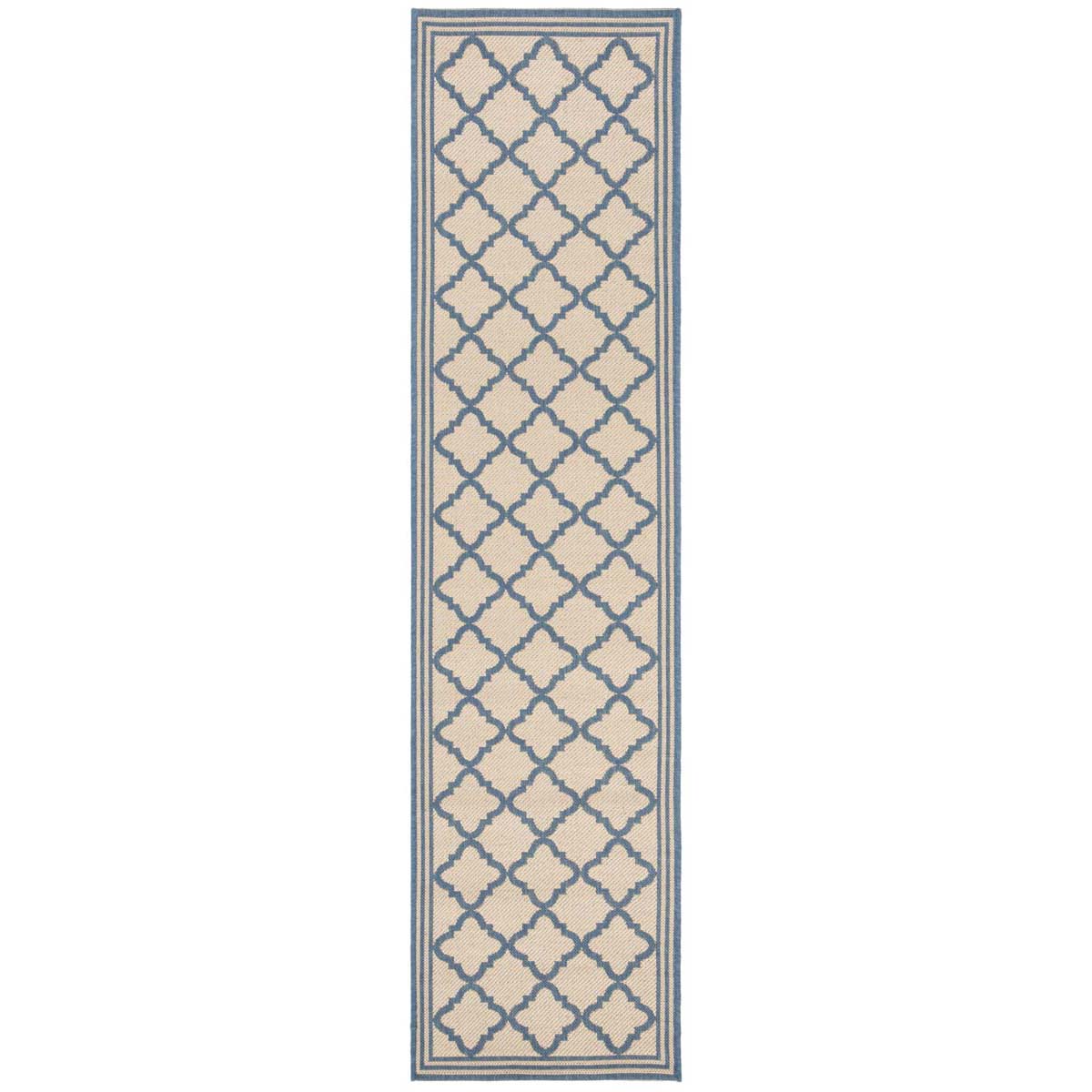 Beach House Rug | Safavieh - BHS121N - Cream / Blue