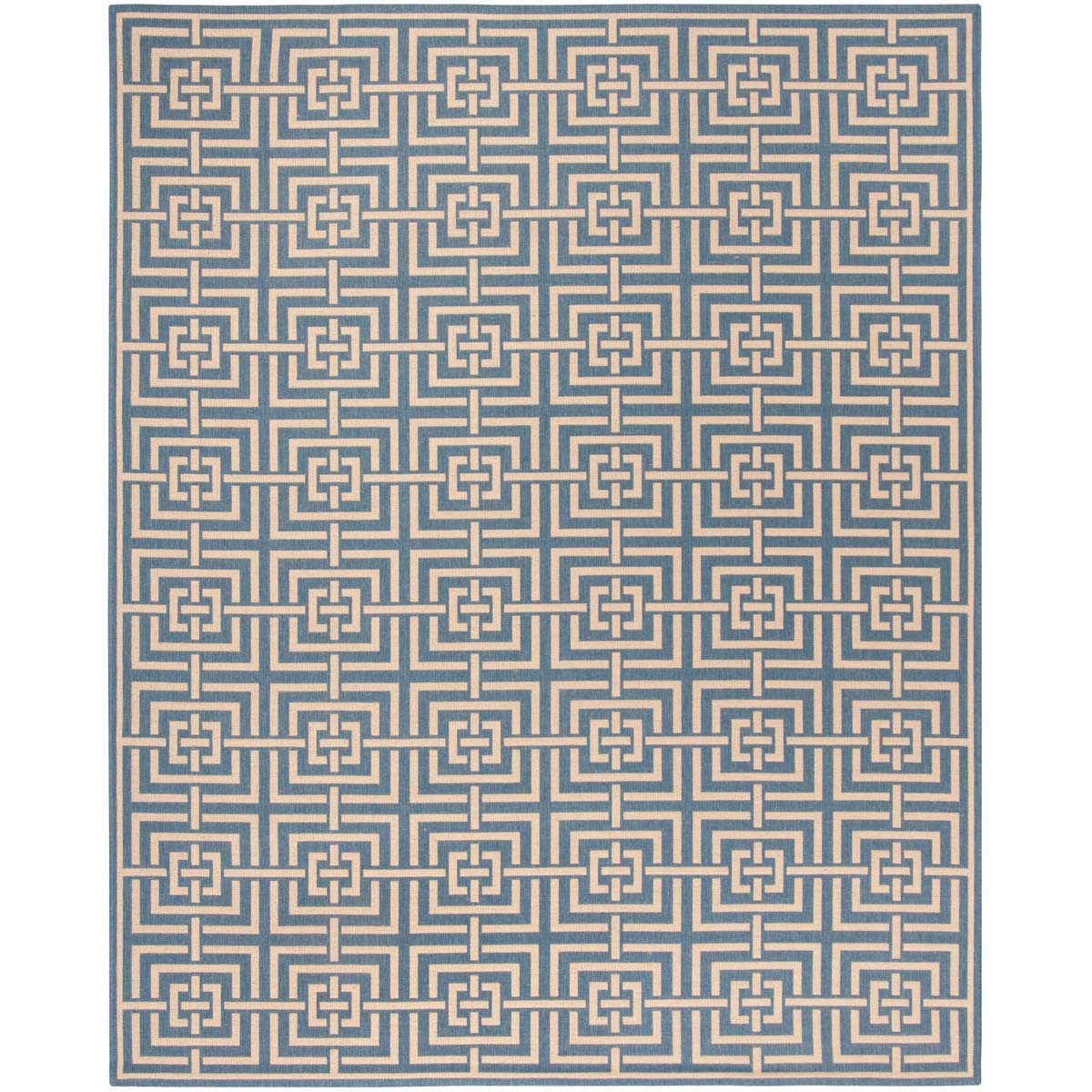 Beach House 128 Rug | Safavieh - BHS128 - Blue / Cream