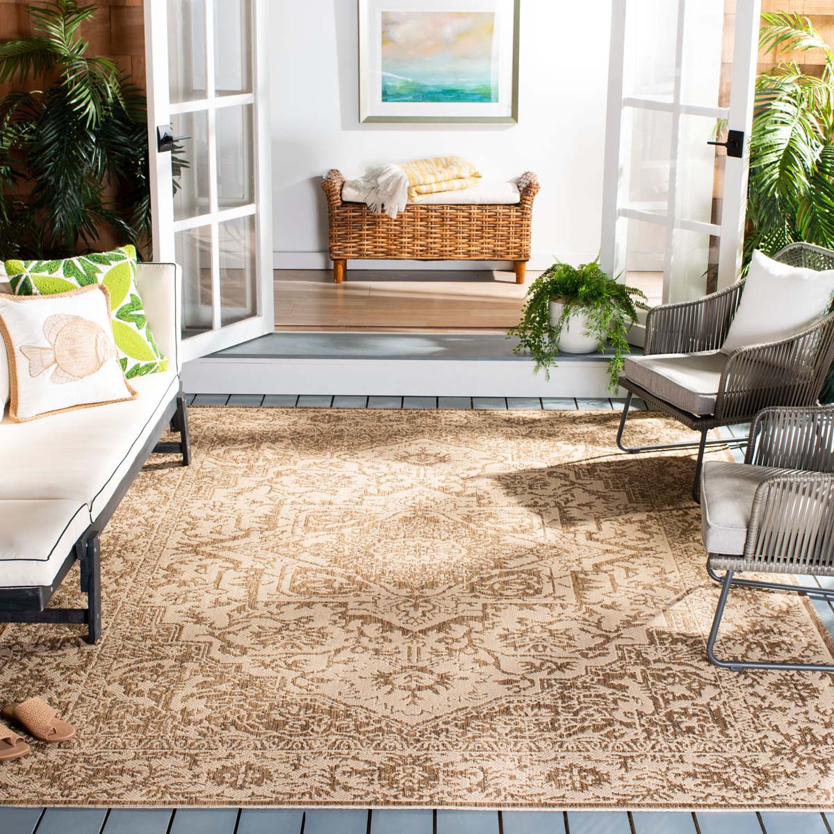 Beach House 139 Rug | Safavieh - BHS139 - Cream / Beige