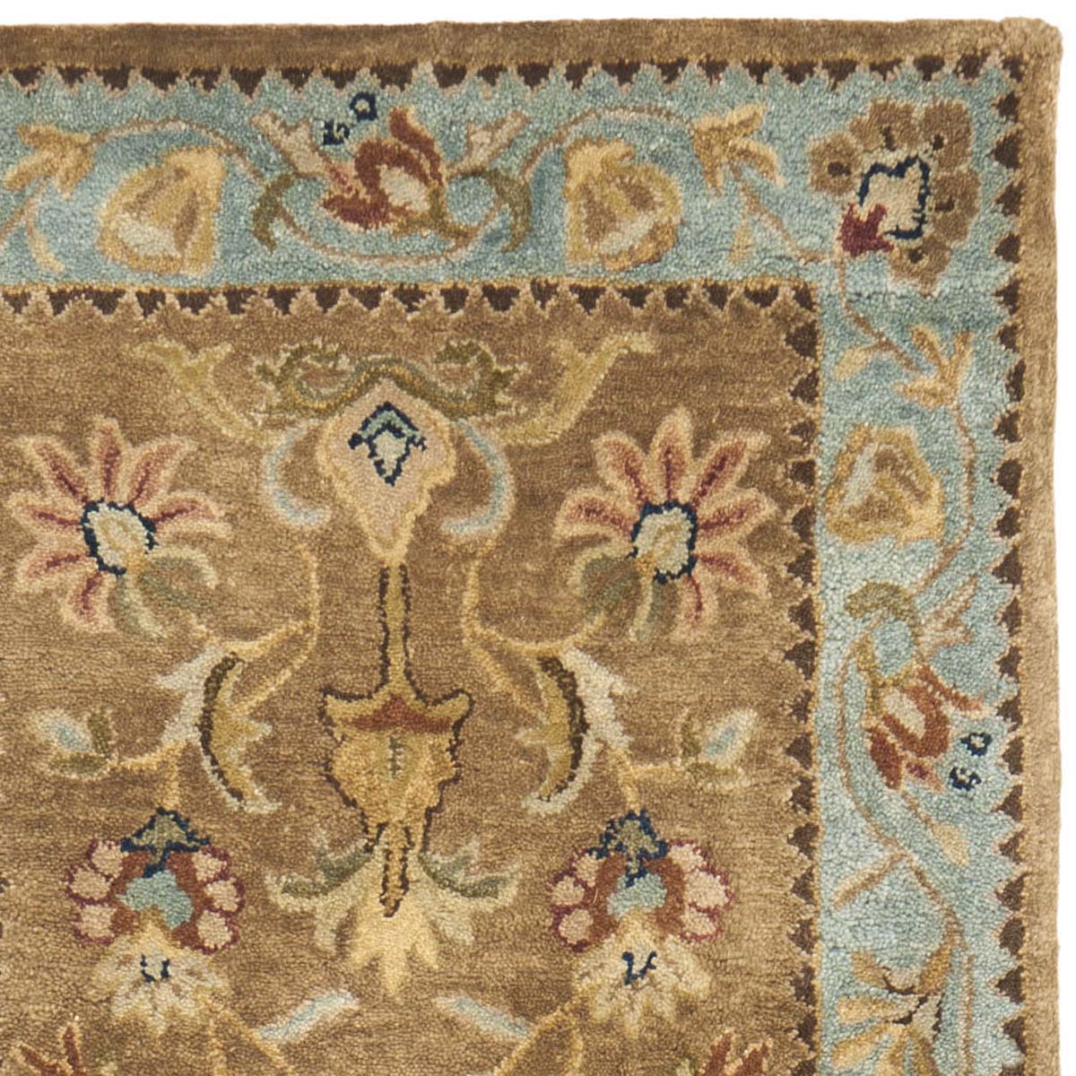 Bergama Rug | Safavieh - BRG161A - Brown / Blue