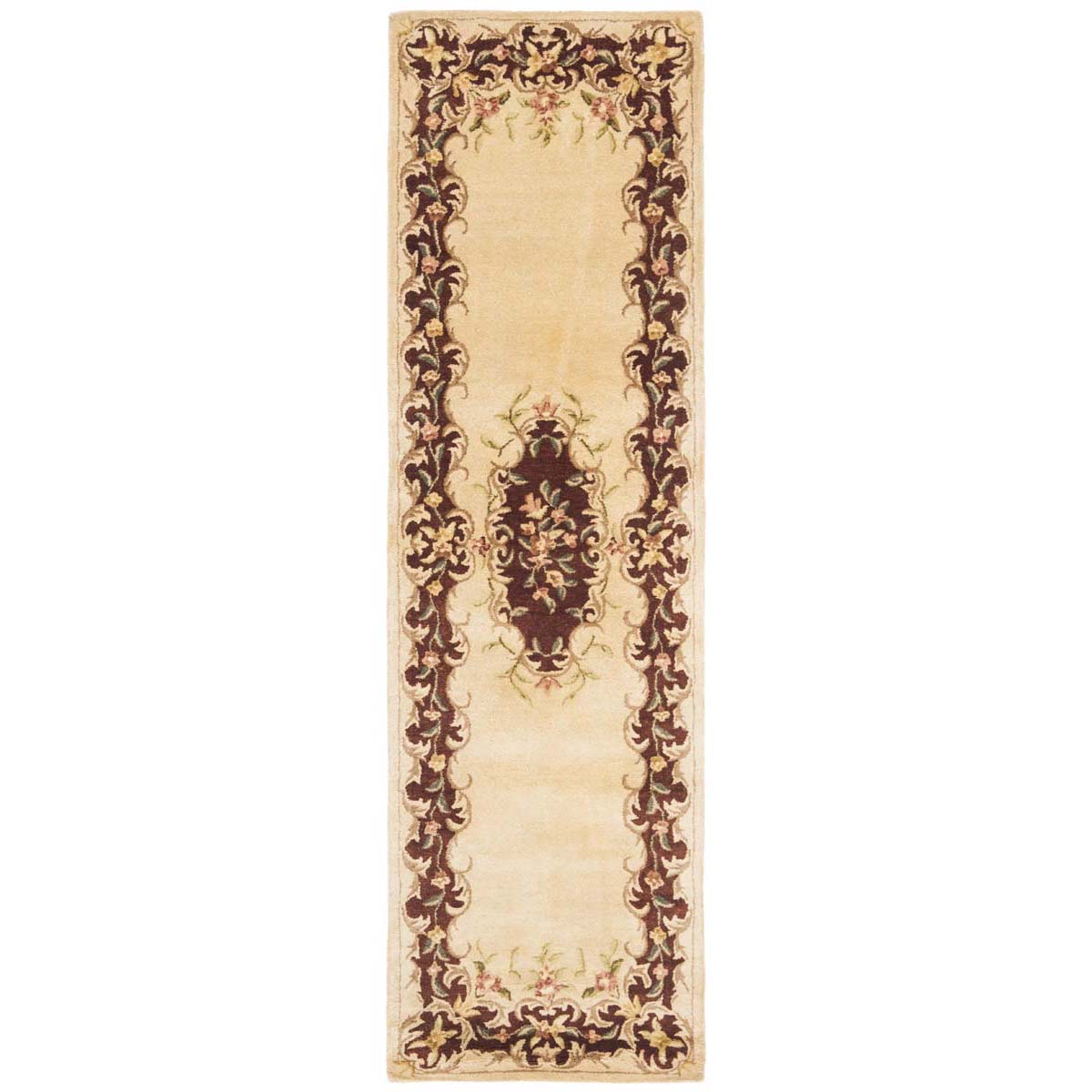 Bergama Rug | Safavieh - BRG166C - Ivory / Rust