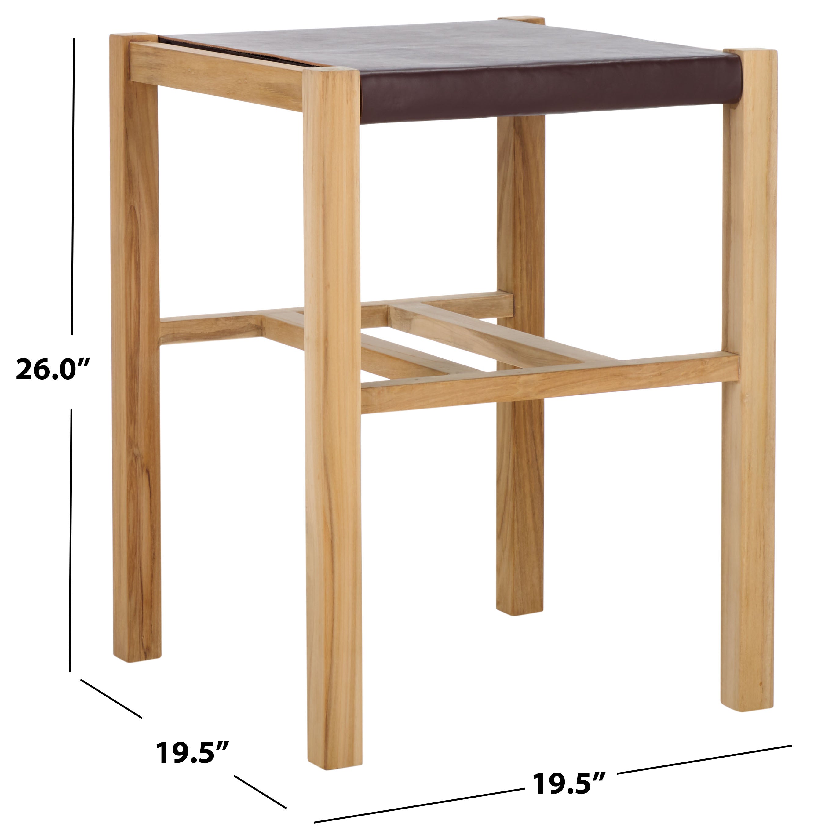 Solana Counter Stool | Safavieh - BST1201