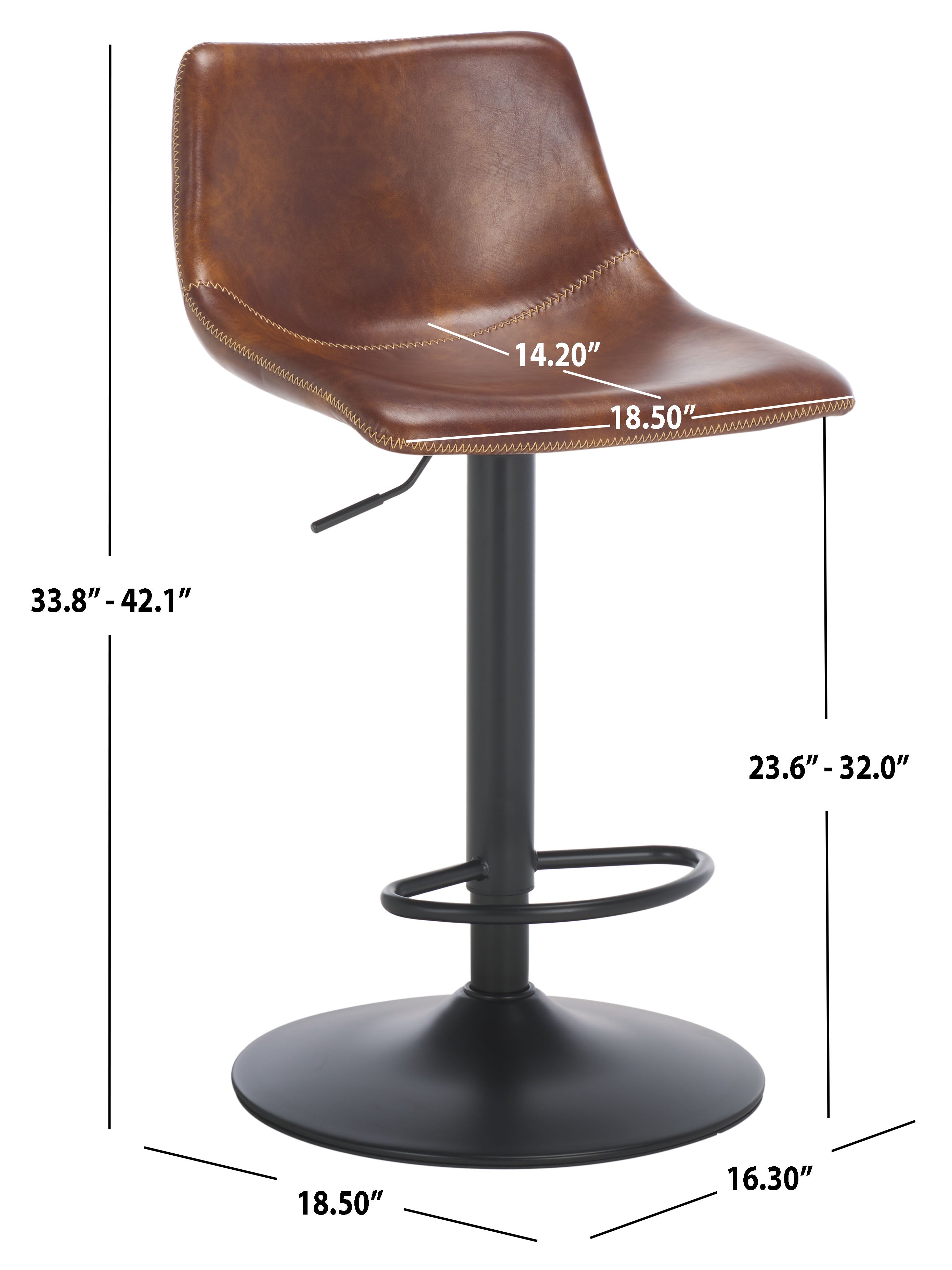 BROWN / BLACK