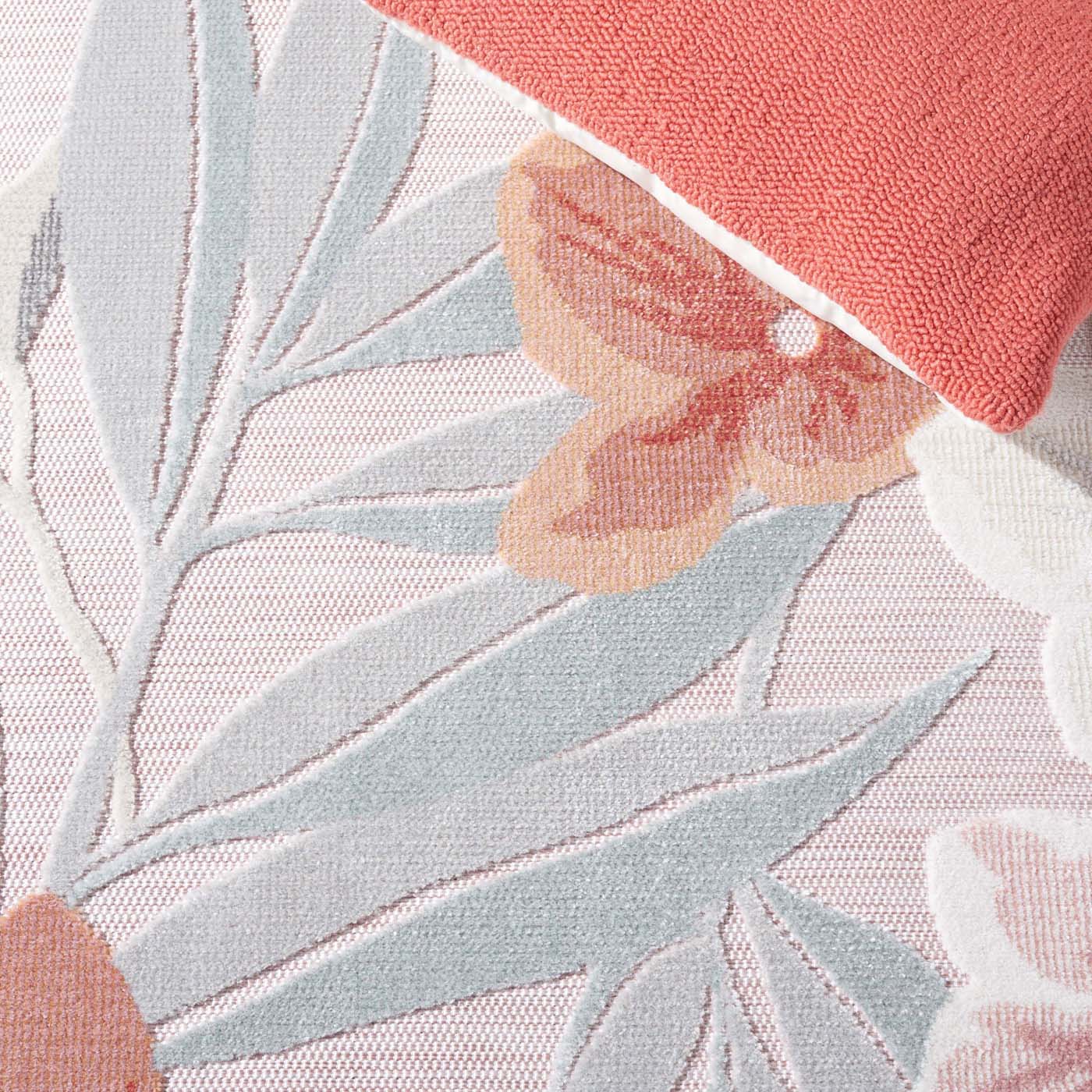 Safavieh Cabana 454 Rug, CBN454 - PINK / GREY