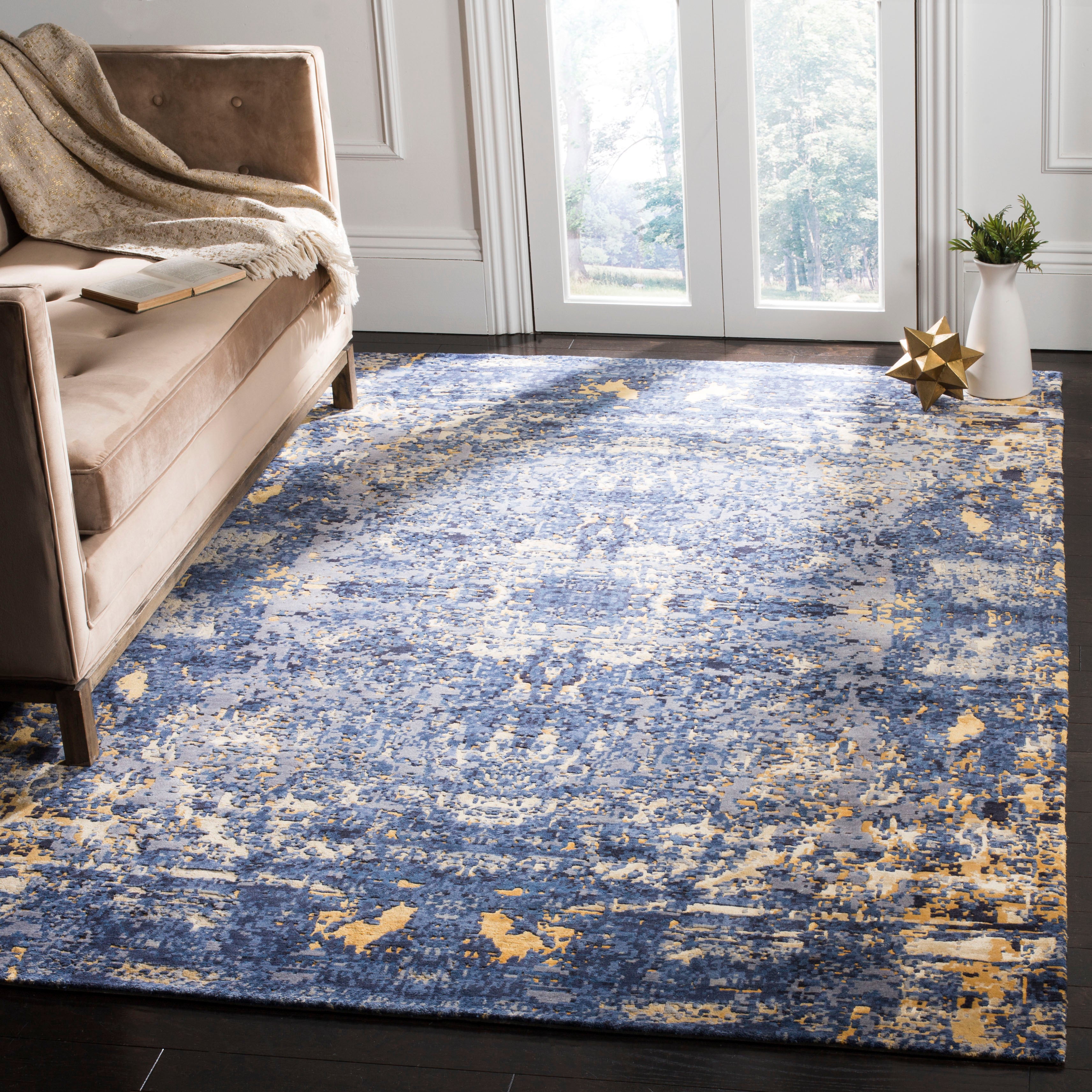 Centennial 102 Rug | Safavieh - CEN102 - Twilight Blue