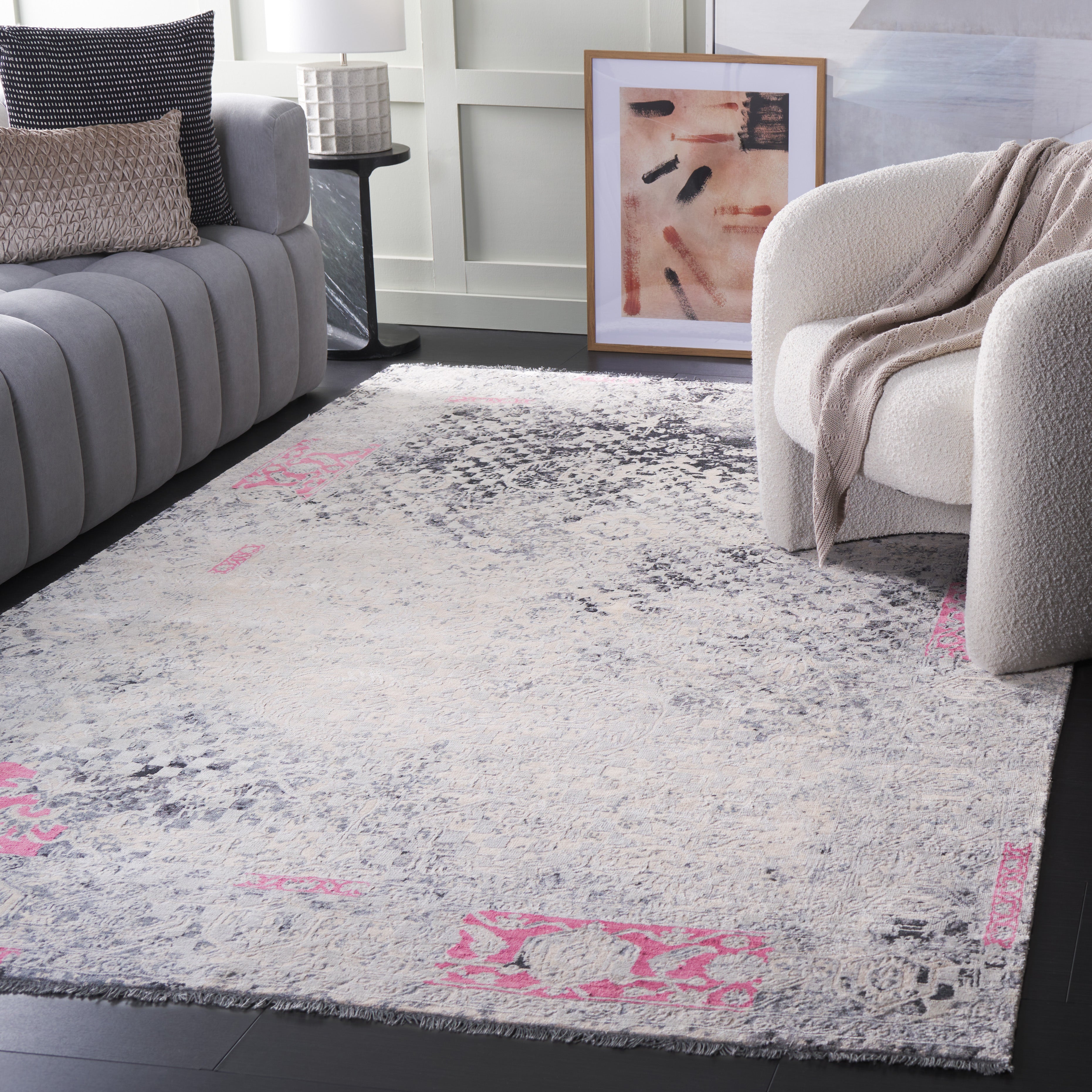 Centennial 120 Rug | Safavieh - CEN120 - Pink