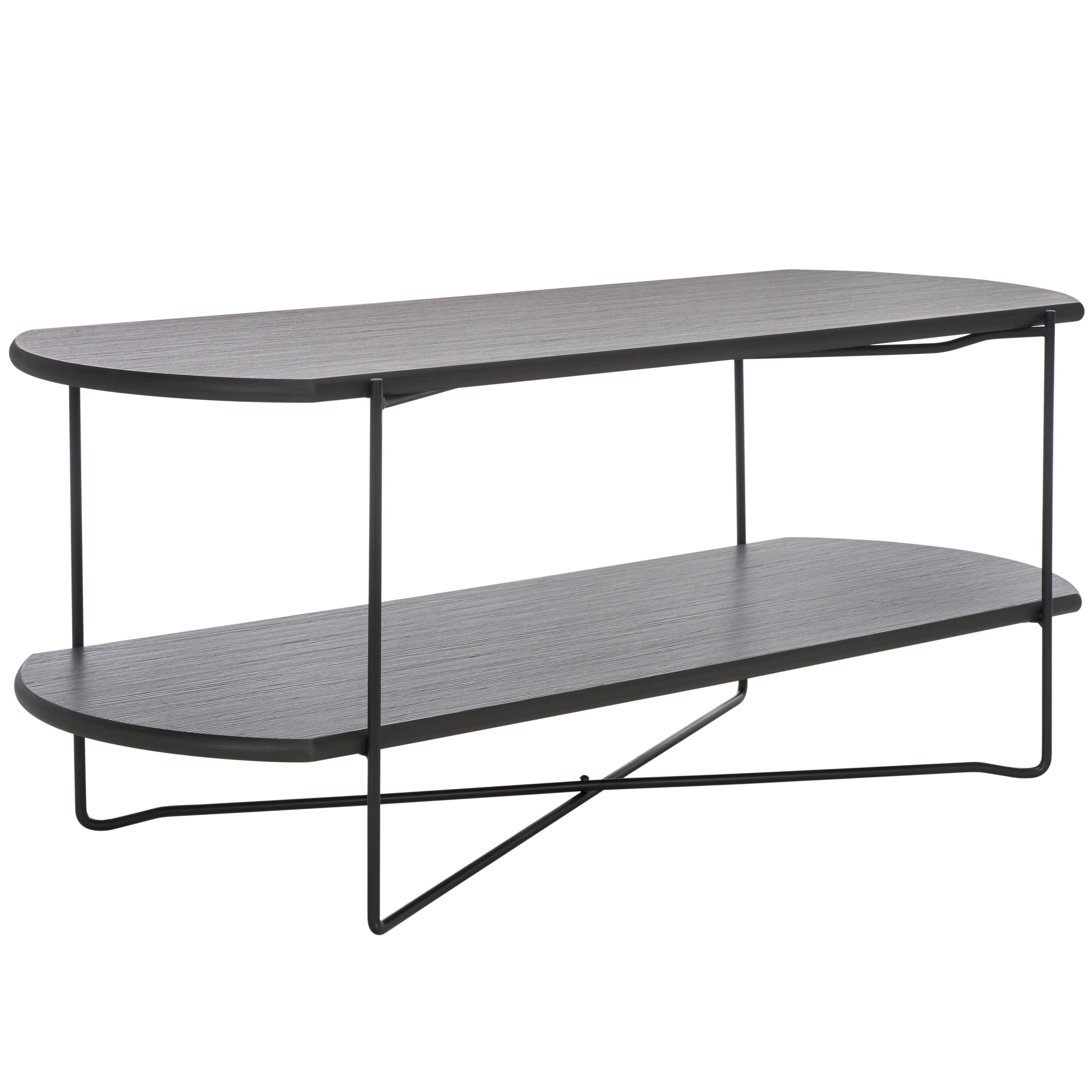 Dark Grey Oak / Black - Dark Grey Oak / Black