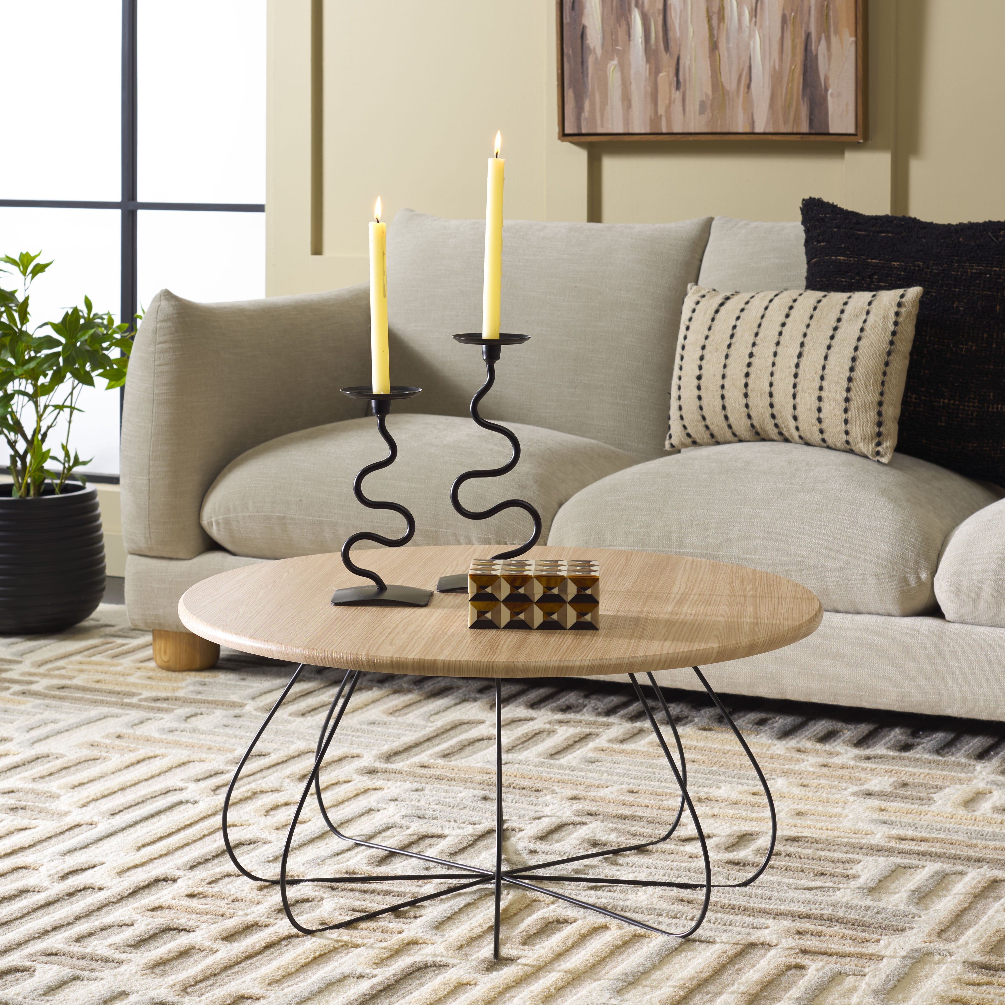 Natural Oak / Black