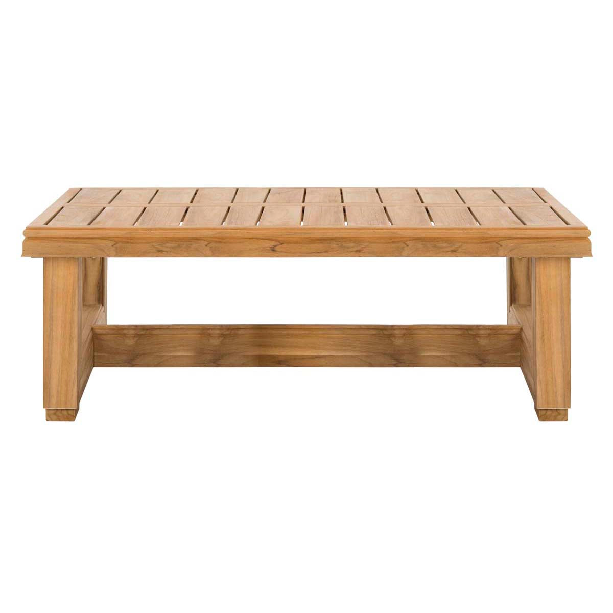 Montford Coffee Table | Safavieh Couture - Natural Teak