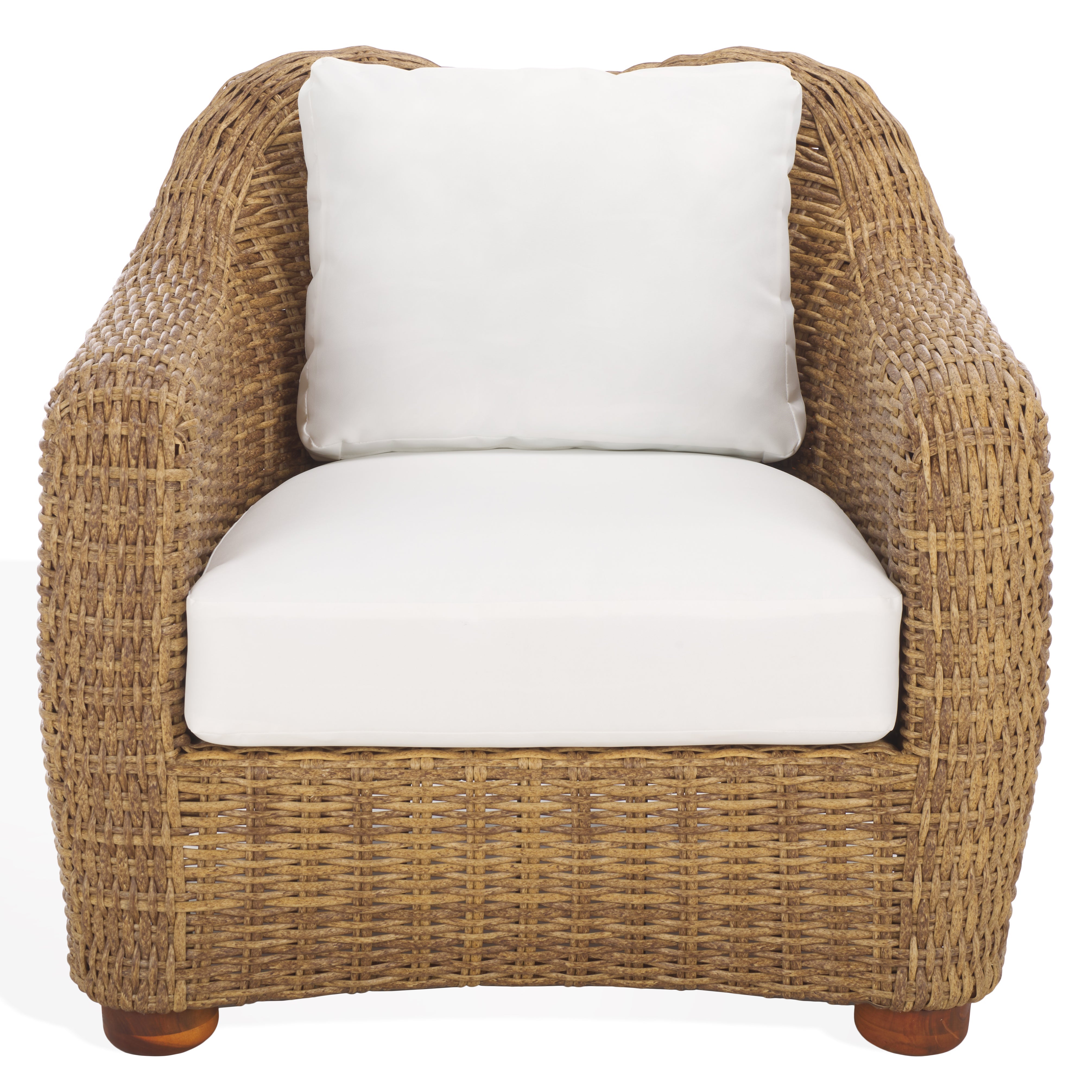 Melbourne Wicker Patio Chair | Safavieh Couture - CPT2109