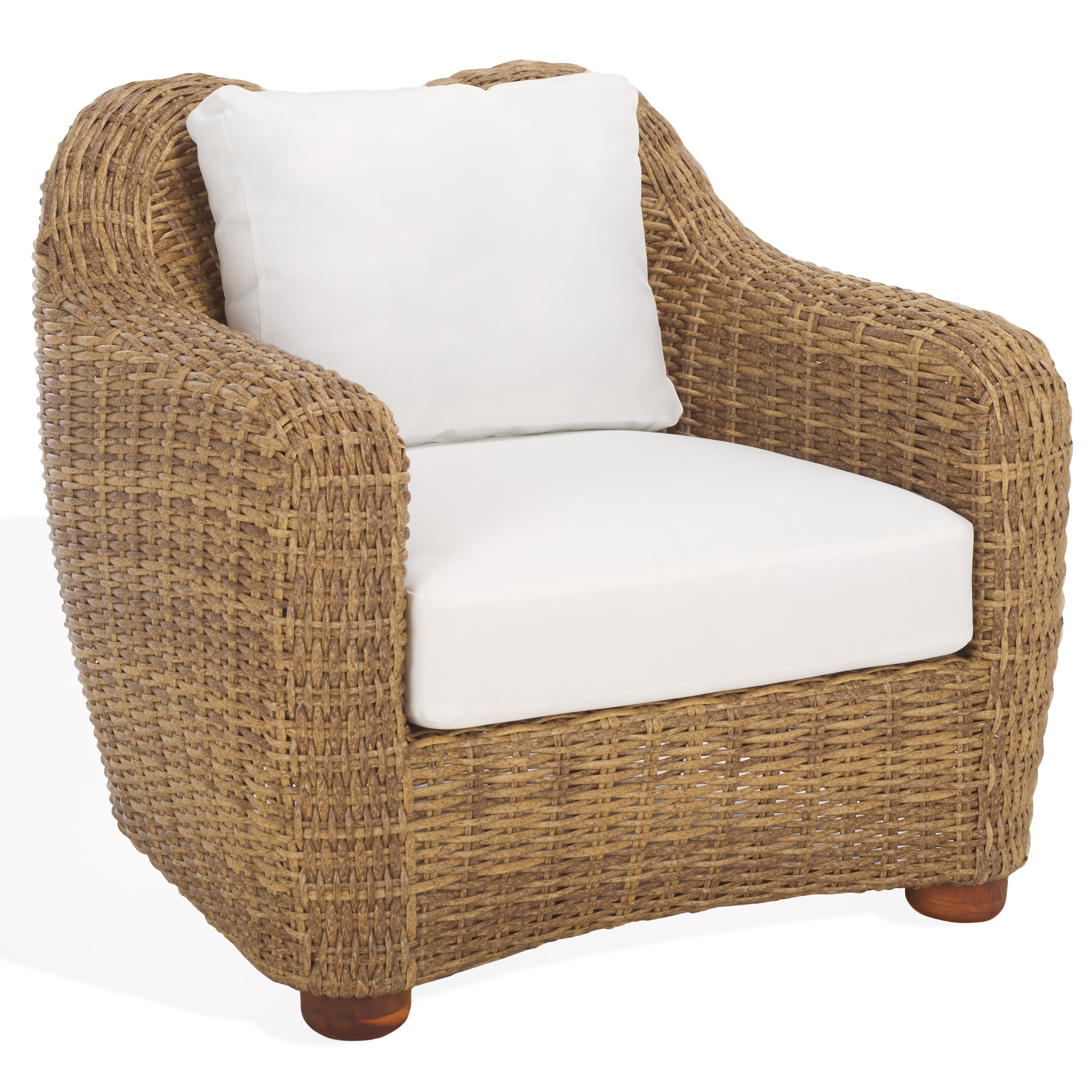 Melbourne Wicker Patio Chair | Safavieh Couture - CPT2109