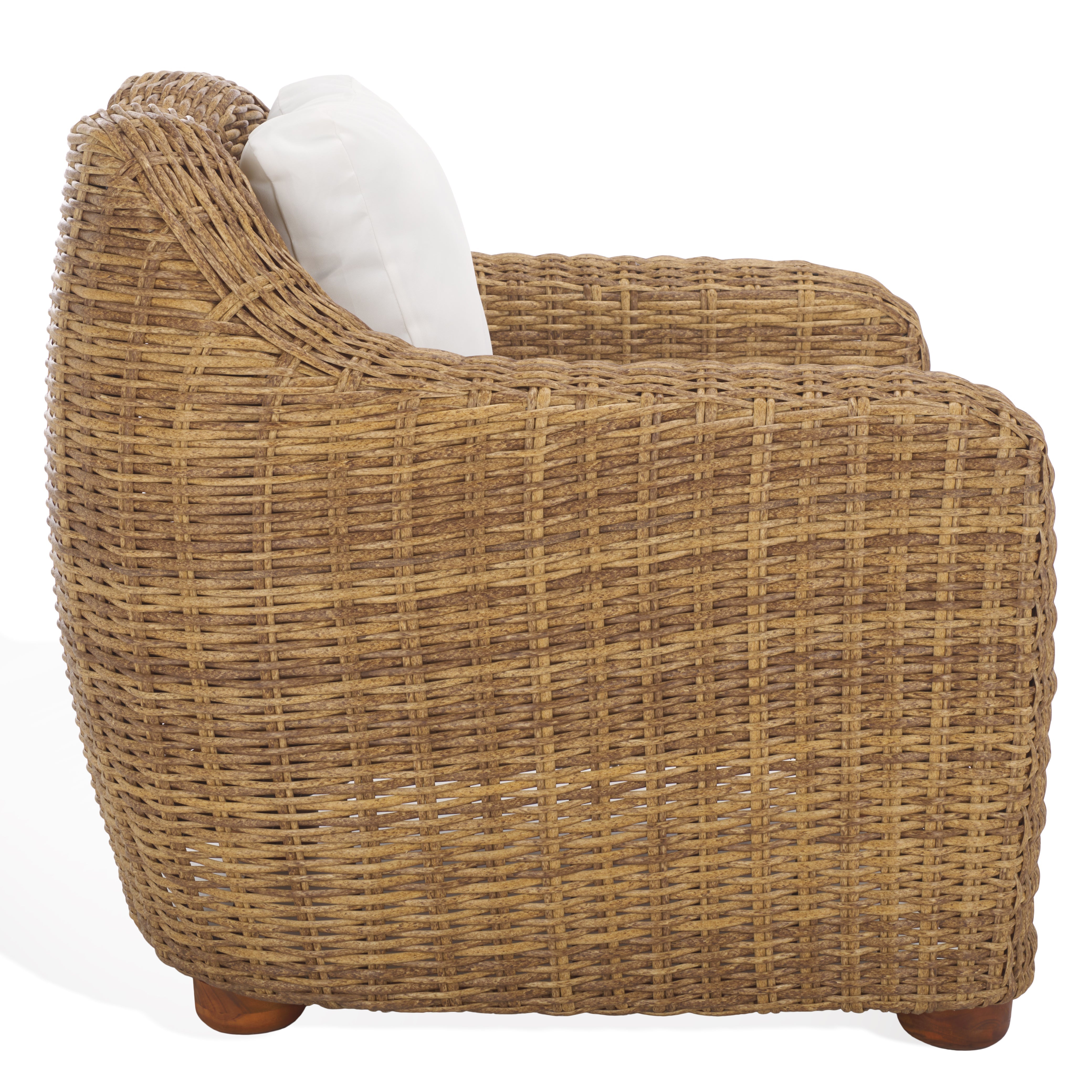 Melbourne Wicker Patio Chair | Safavieh Couture - CPT2109