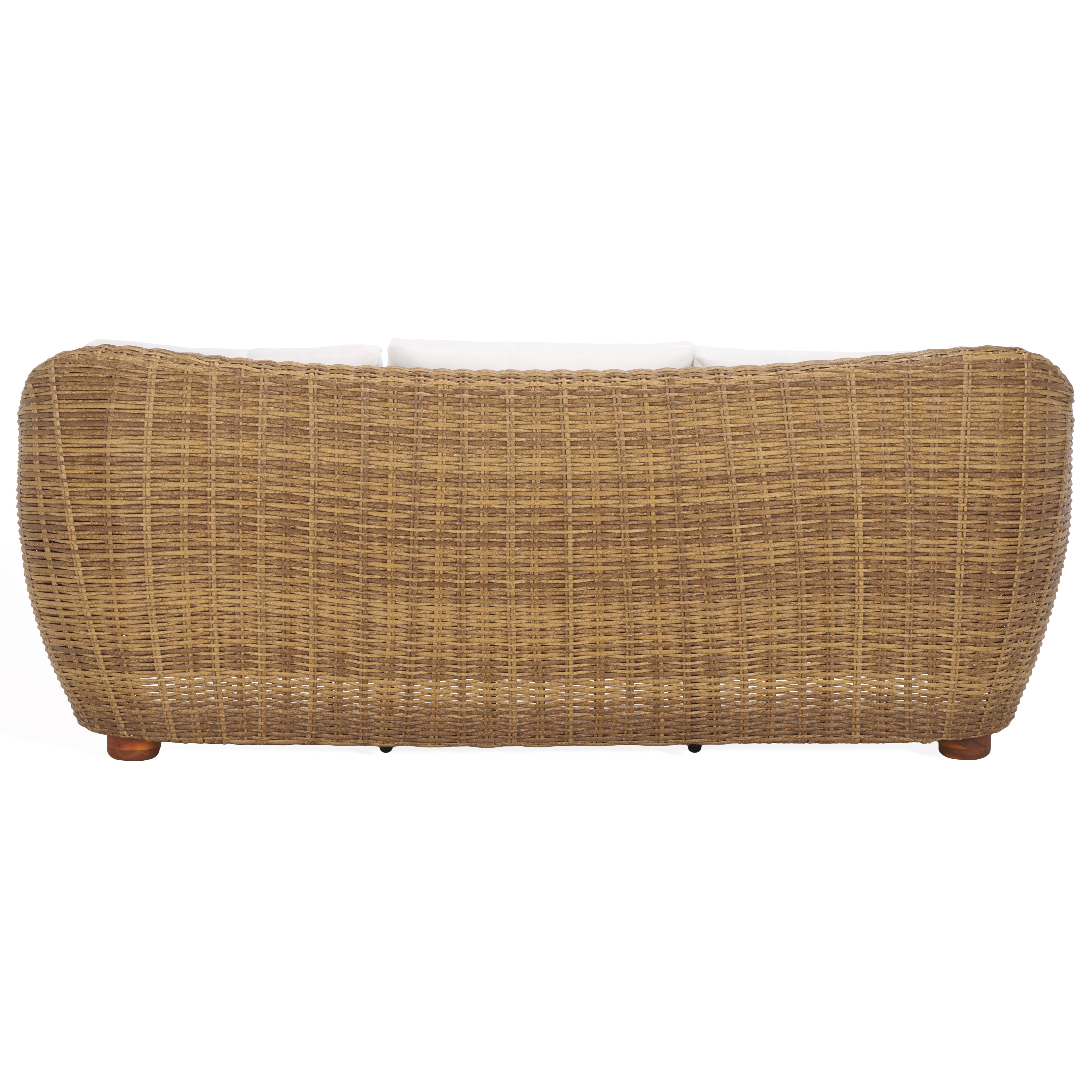Melbourne Wicker Patio Sofa | Safavieh Couture - CPT2110