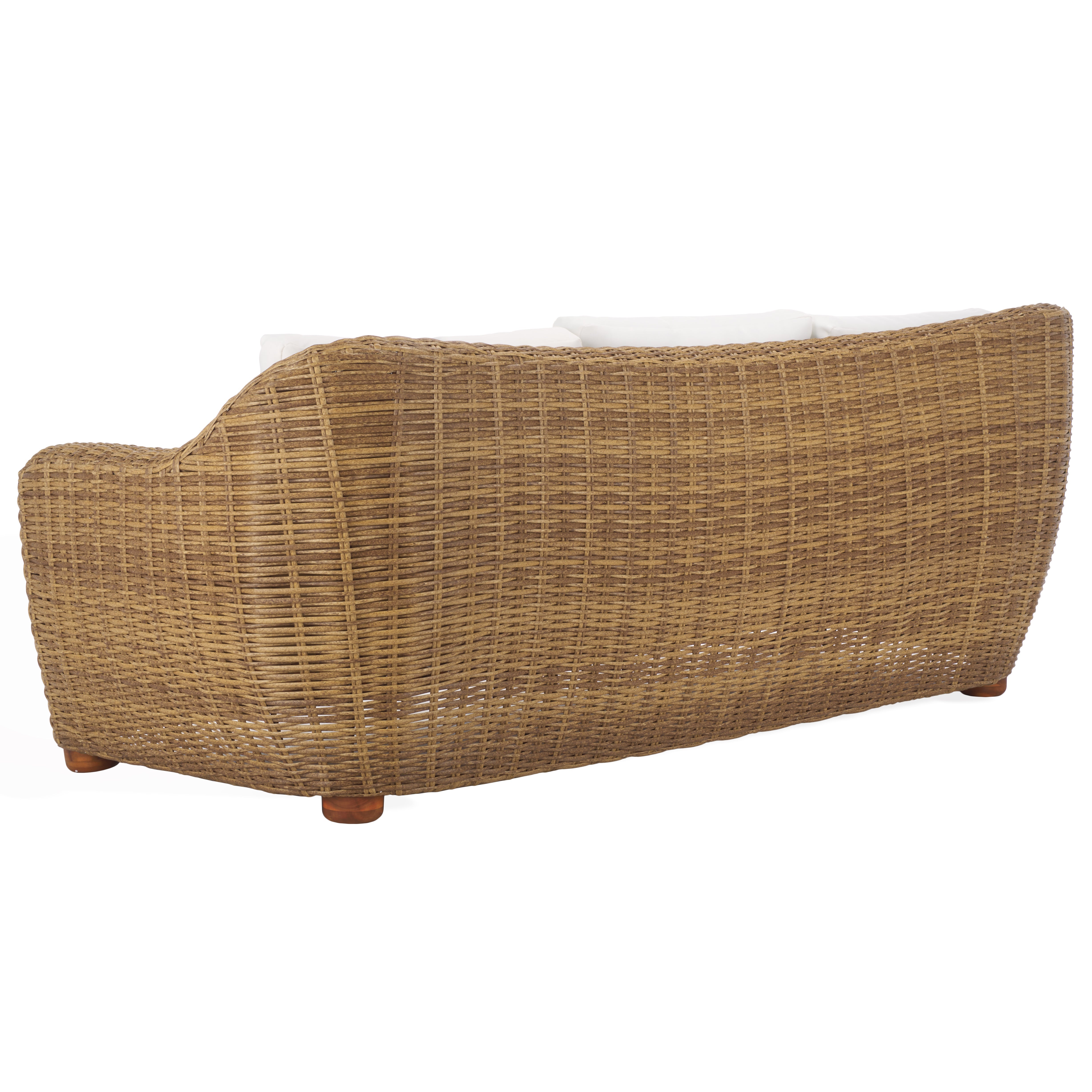 Melbourne Wicker Patio Sofa | Safavieh Couture - CPT2110