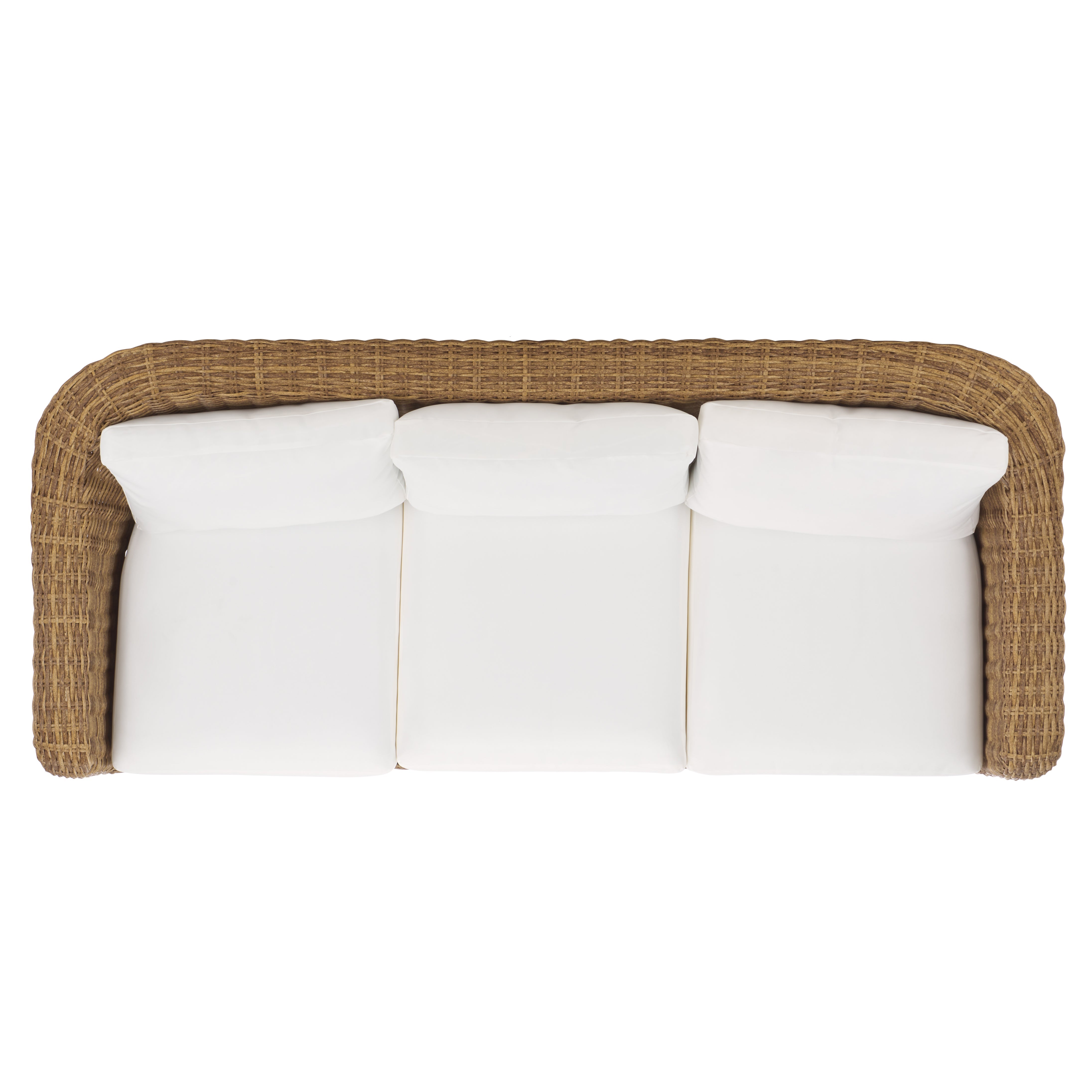 Melbourne Wicker Patio Sofa | Safavieh Couture - CPT2110