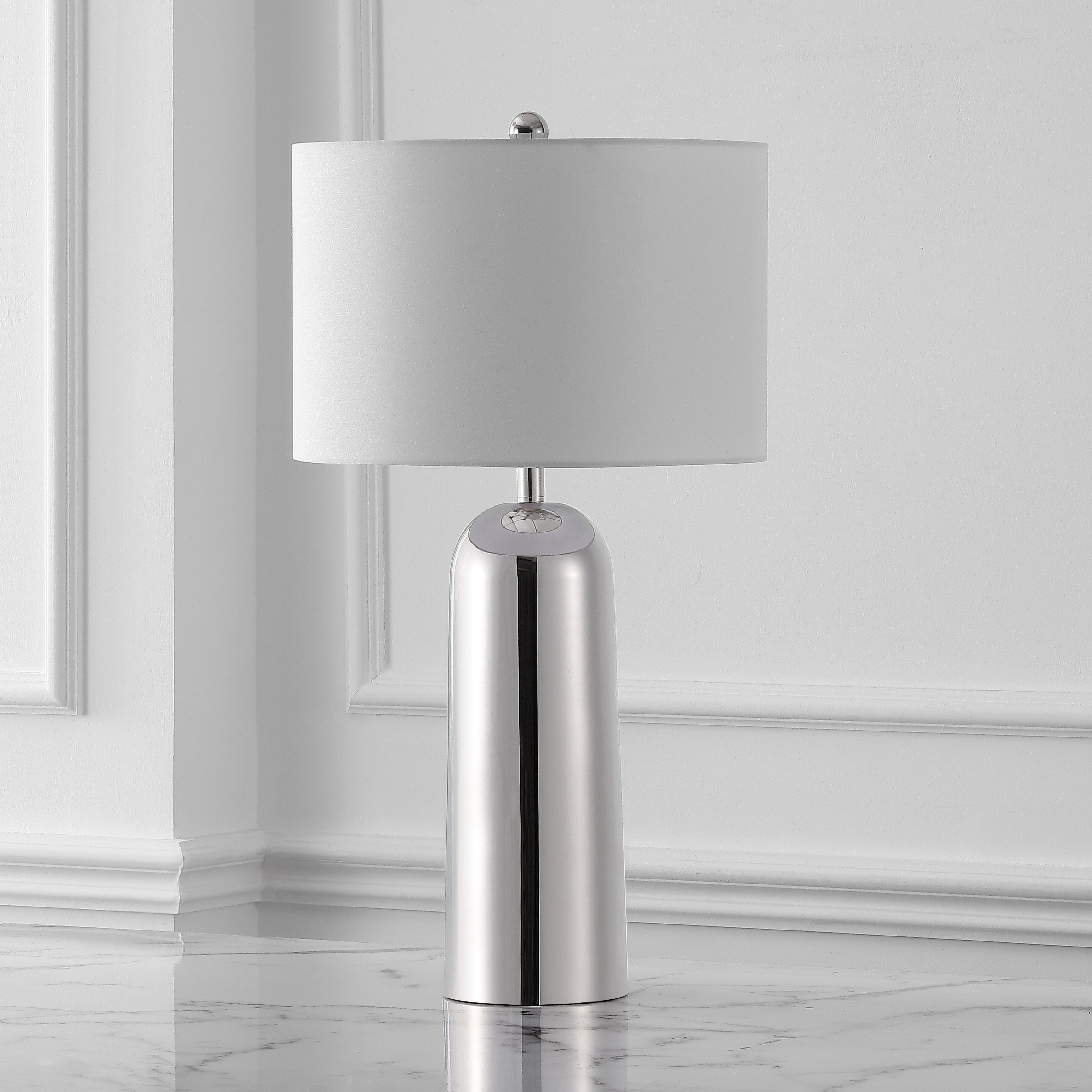 SILVER / WHITE