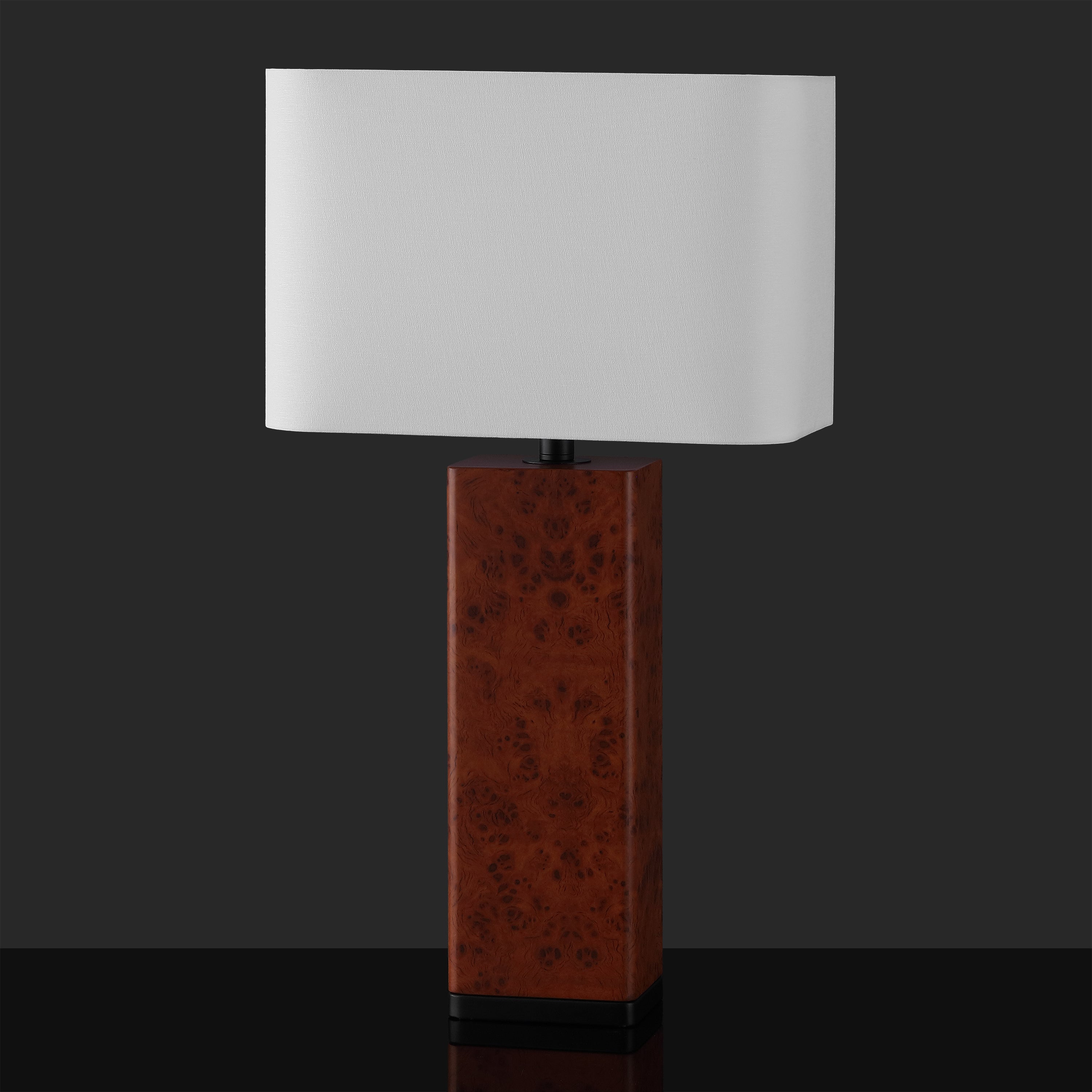 WALNUT BURL / WHITE