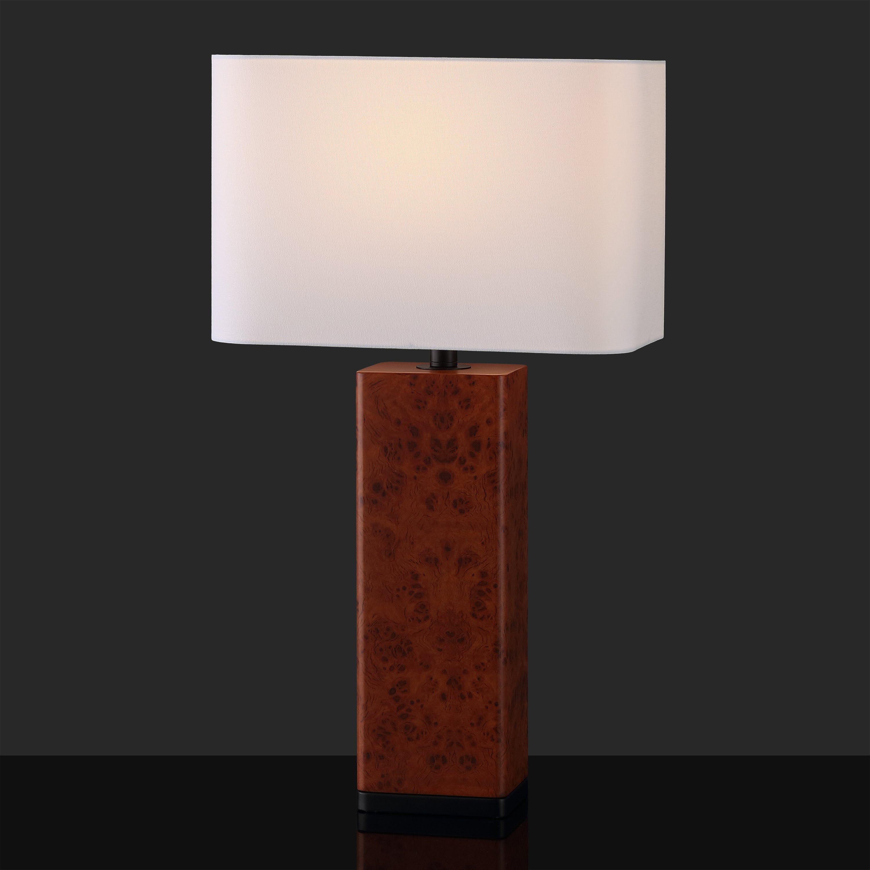 WALNUT BURL / WHITE