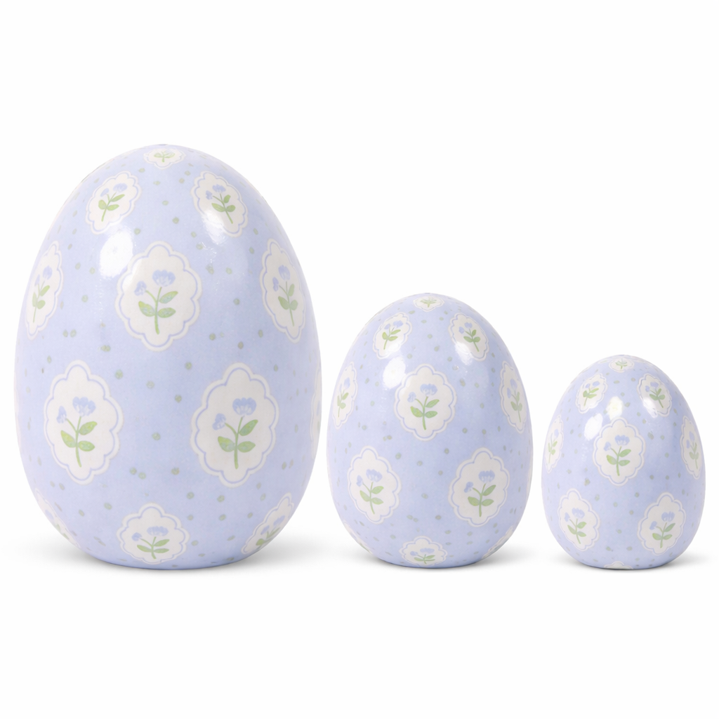 Lavender Polka Dot & Tulip Egg