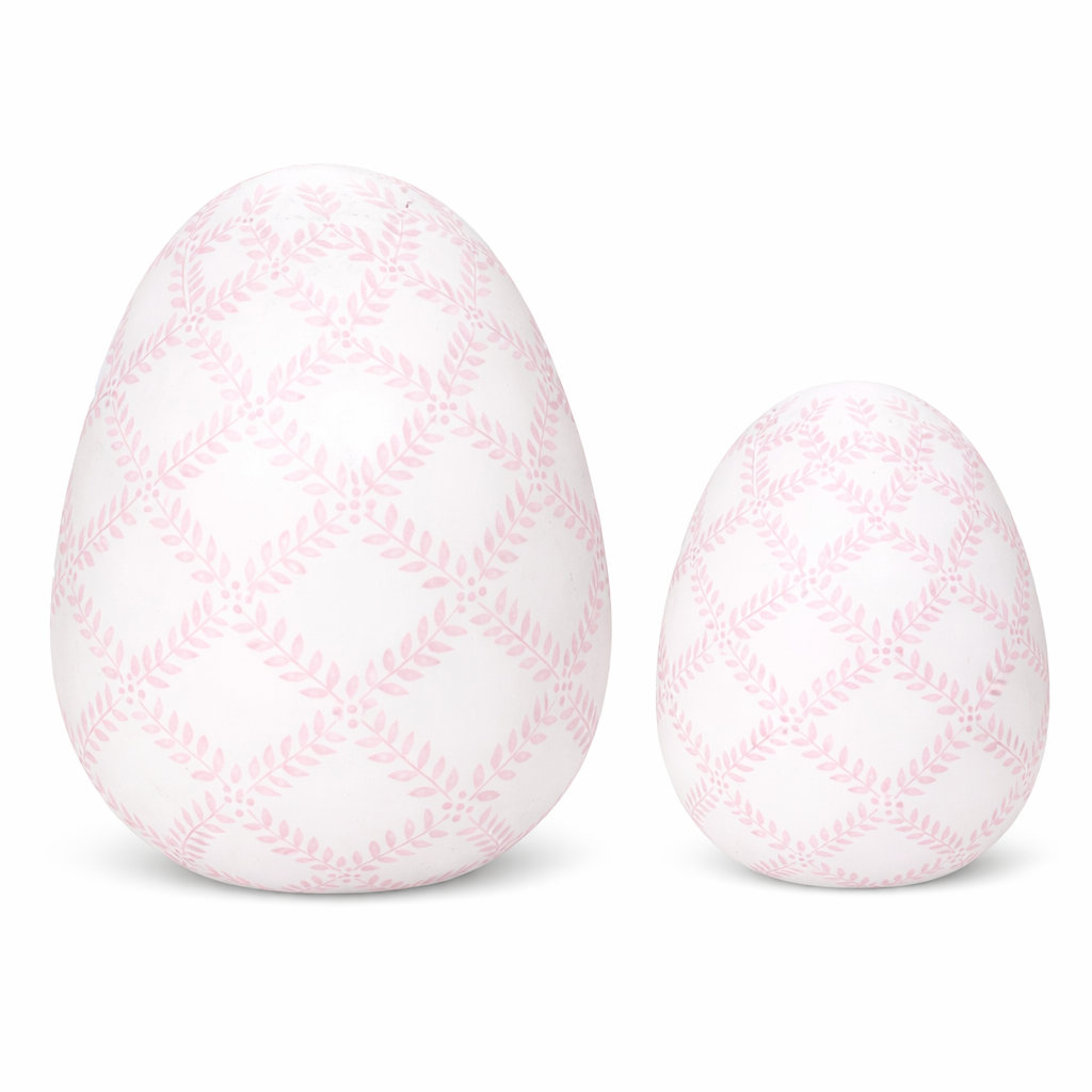 Pink Lattice Egg