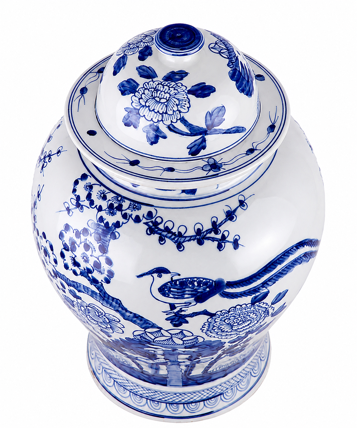 Pair of Bird Jars