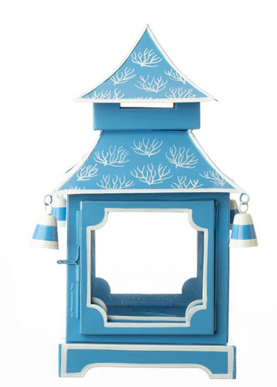 Blue & White Pagoda Lantern