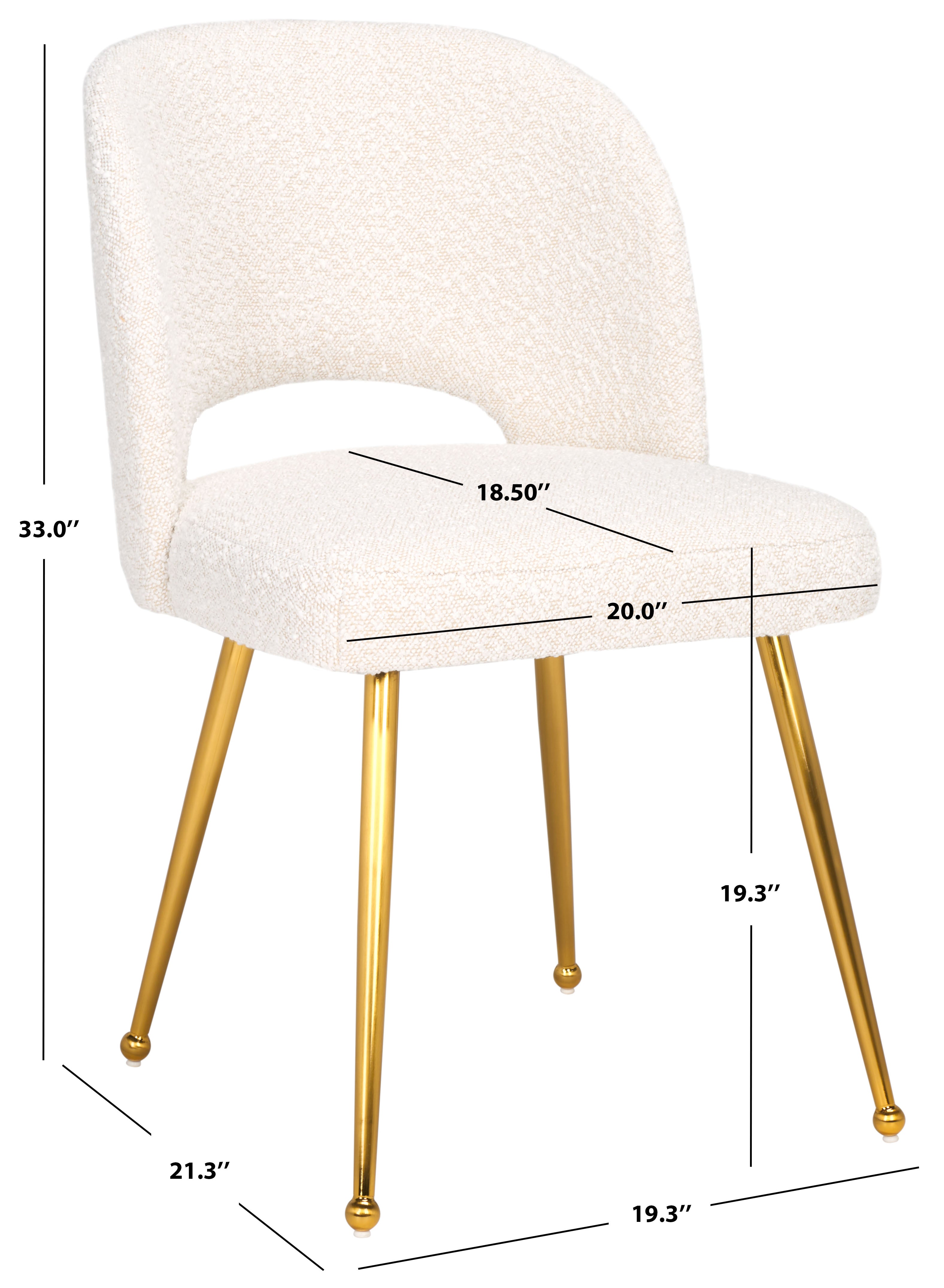 Cream / Brushed Gold - Cream / Brushed Gold