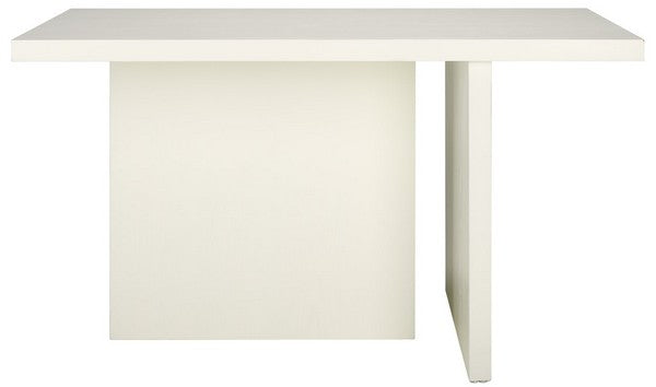 Assana Dining Table, DTB9703 | Safavieh - Ivory