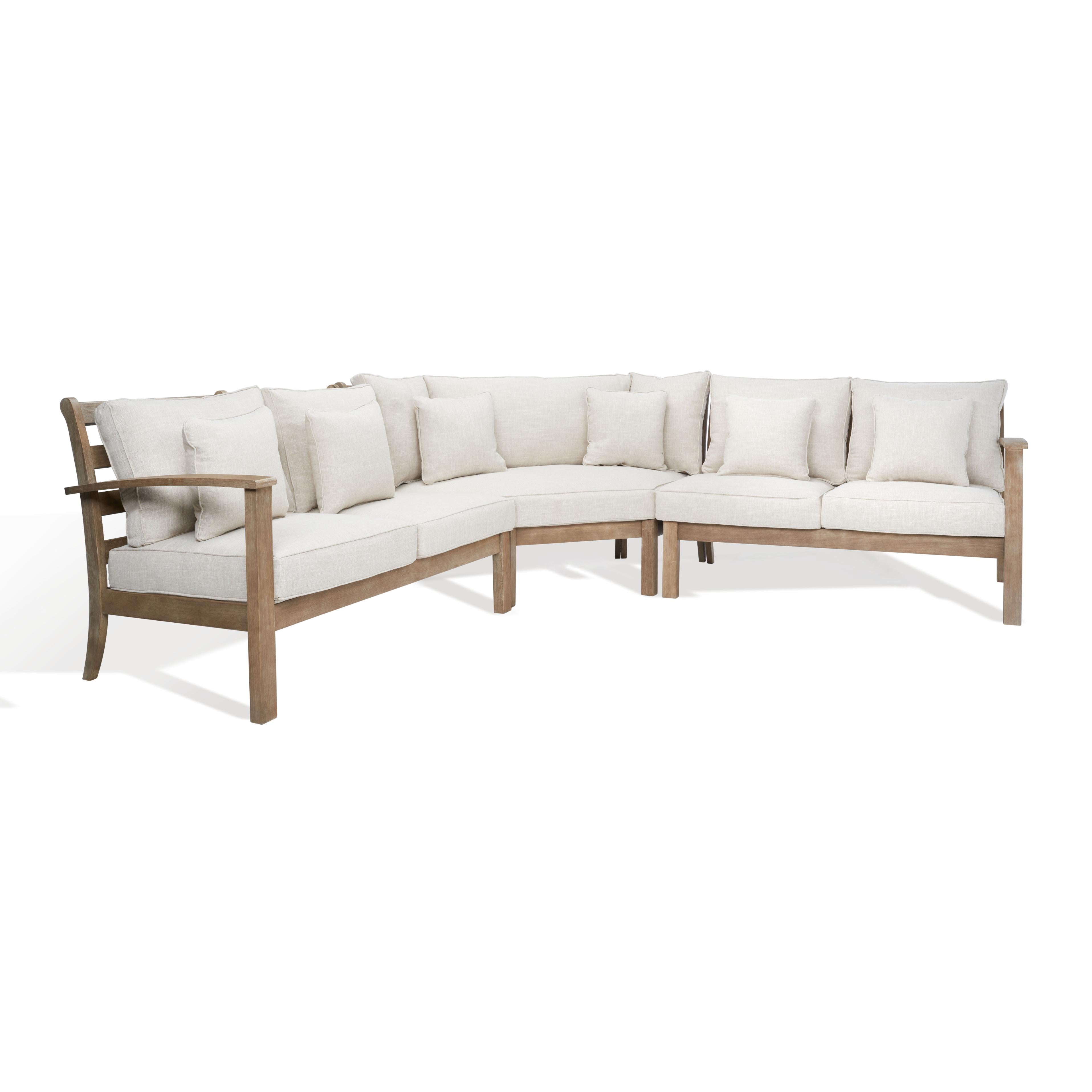 Safavieh Couture Rosabecca Patio Sectional Sofa, DUP1000