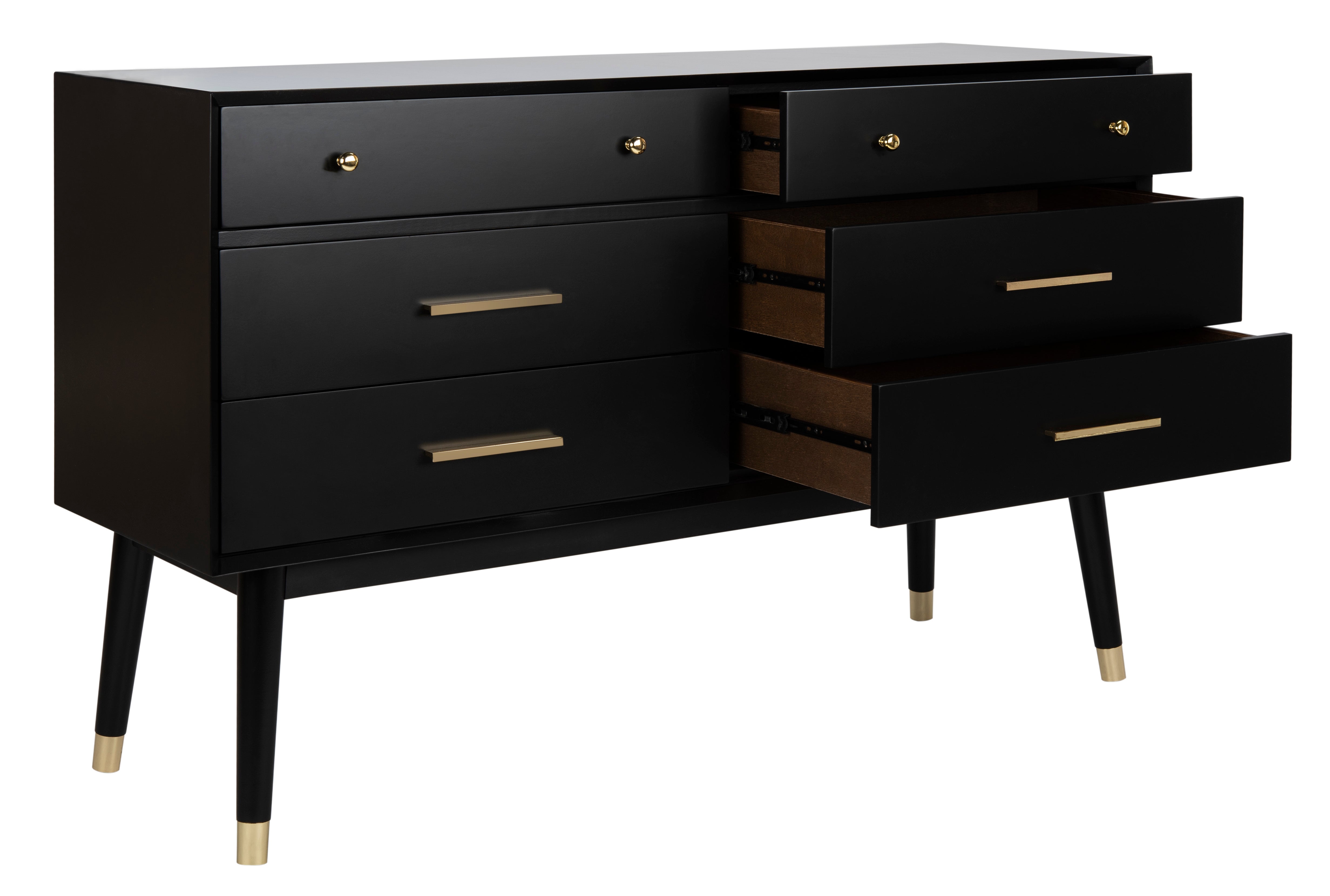 BLACK / BRASS