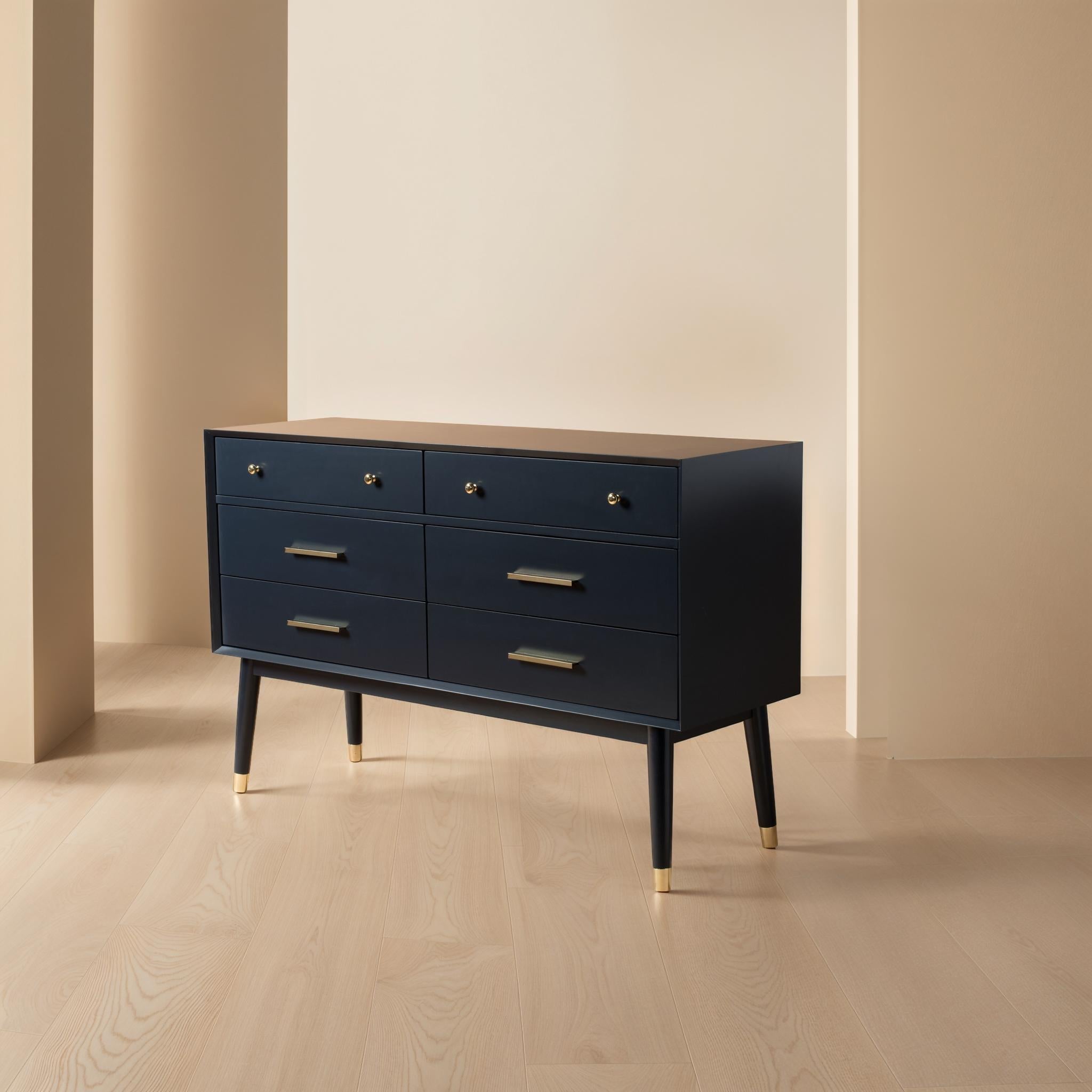 NAVY / BRASS