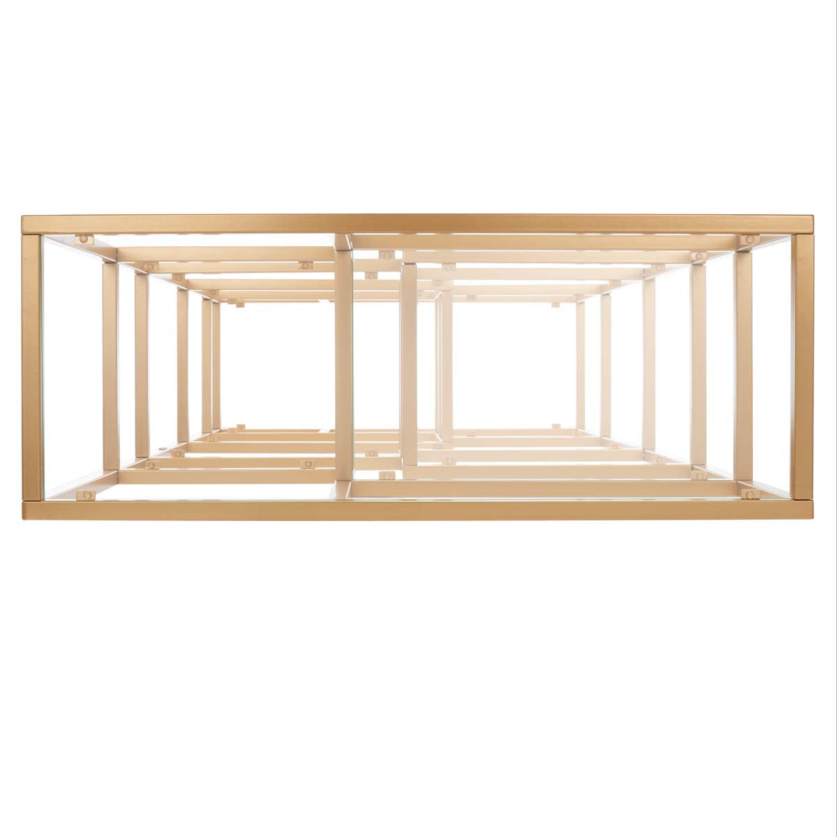Ramie 10 Shelf Etagere | Safavieh - Gold