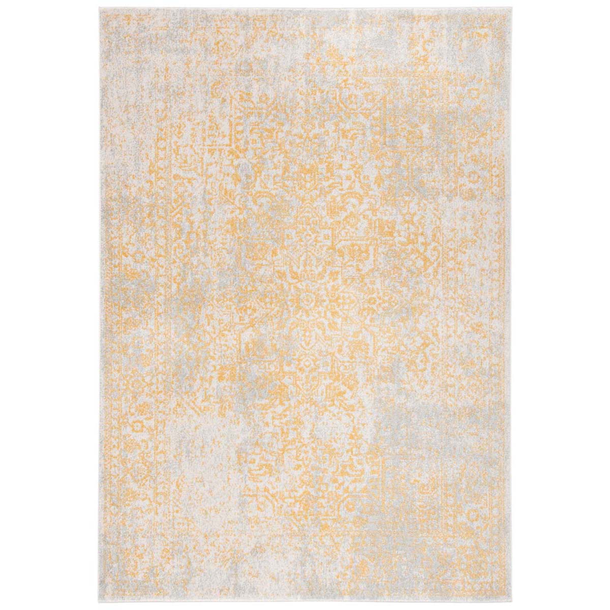 Safavieh Evoke 256 Rug, White, EVK256 - Ivory / Gold