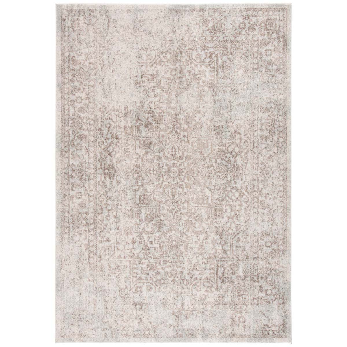 Safavieh Evoke 256 Rug, White, EVK256 - Ivory / Taupe