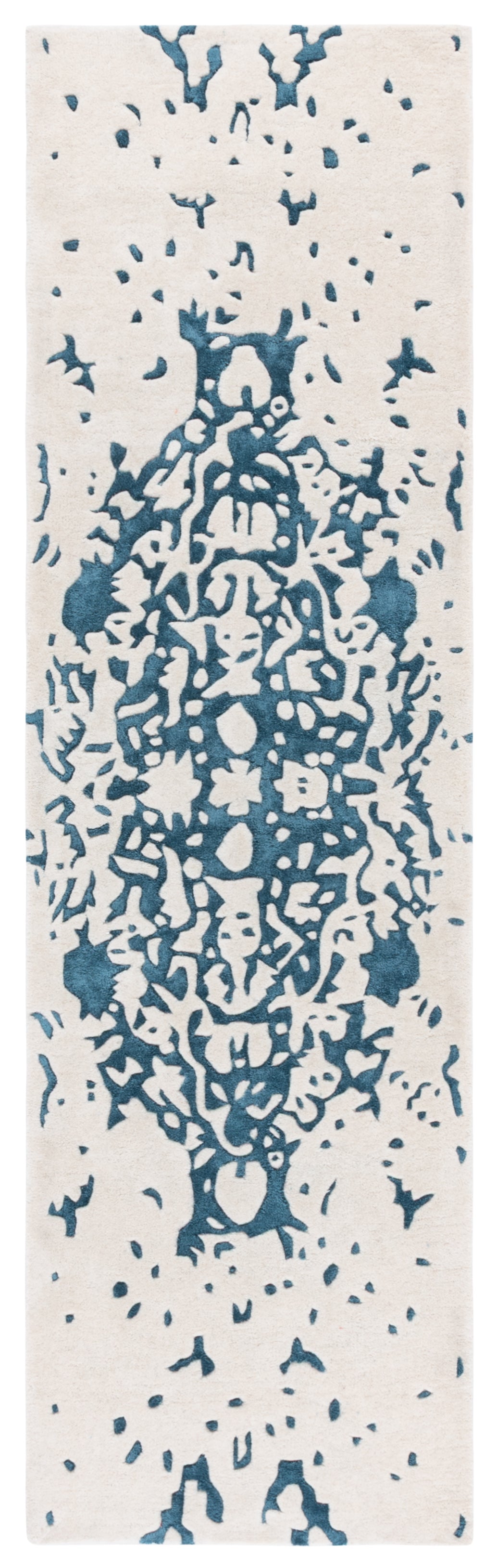TEAL / IVORY