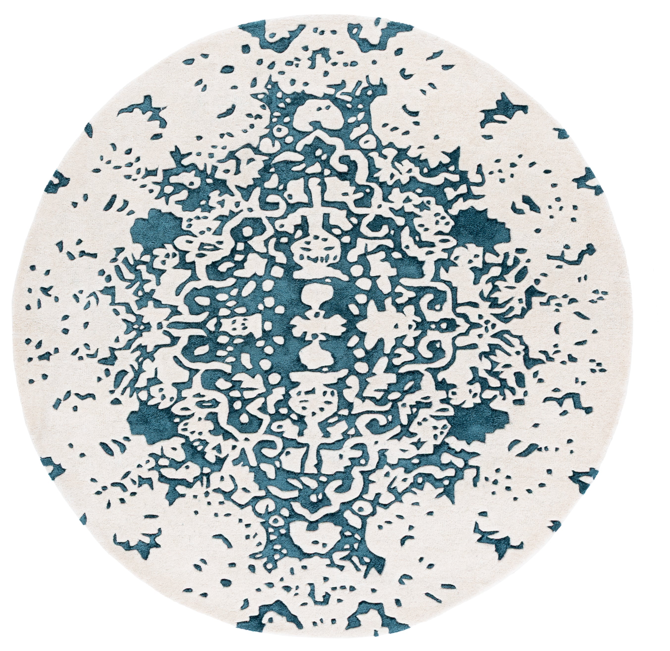 TEAL / IVORY
