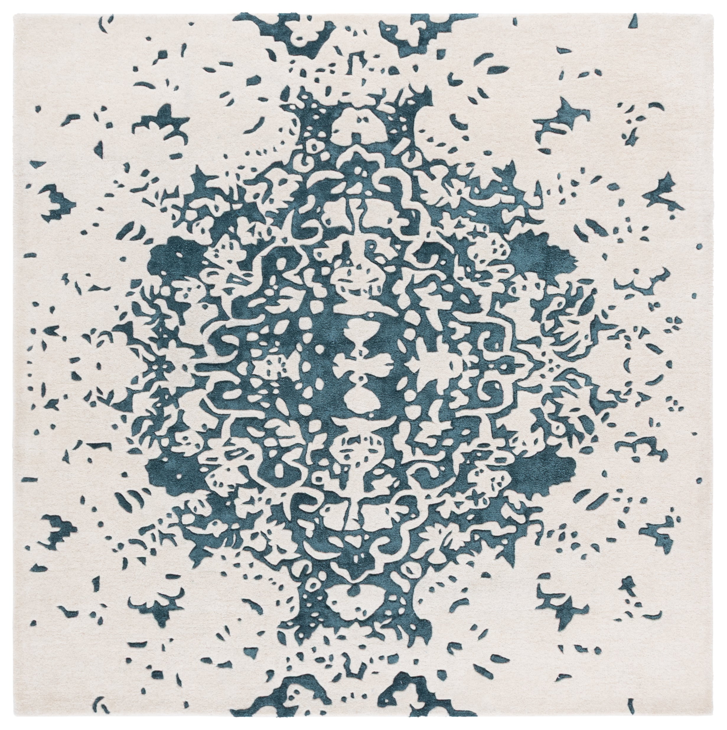 TEAL / IVORY