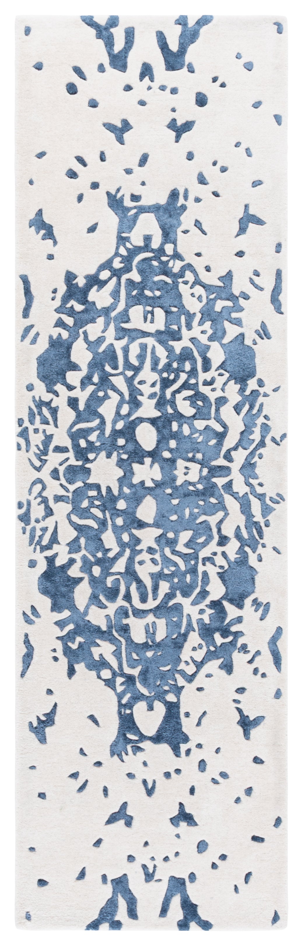 BLUE / IVORY