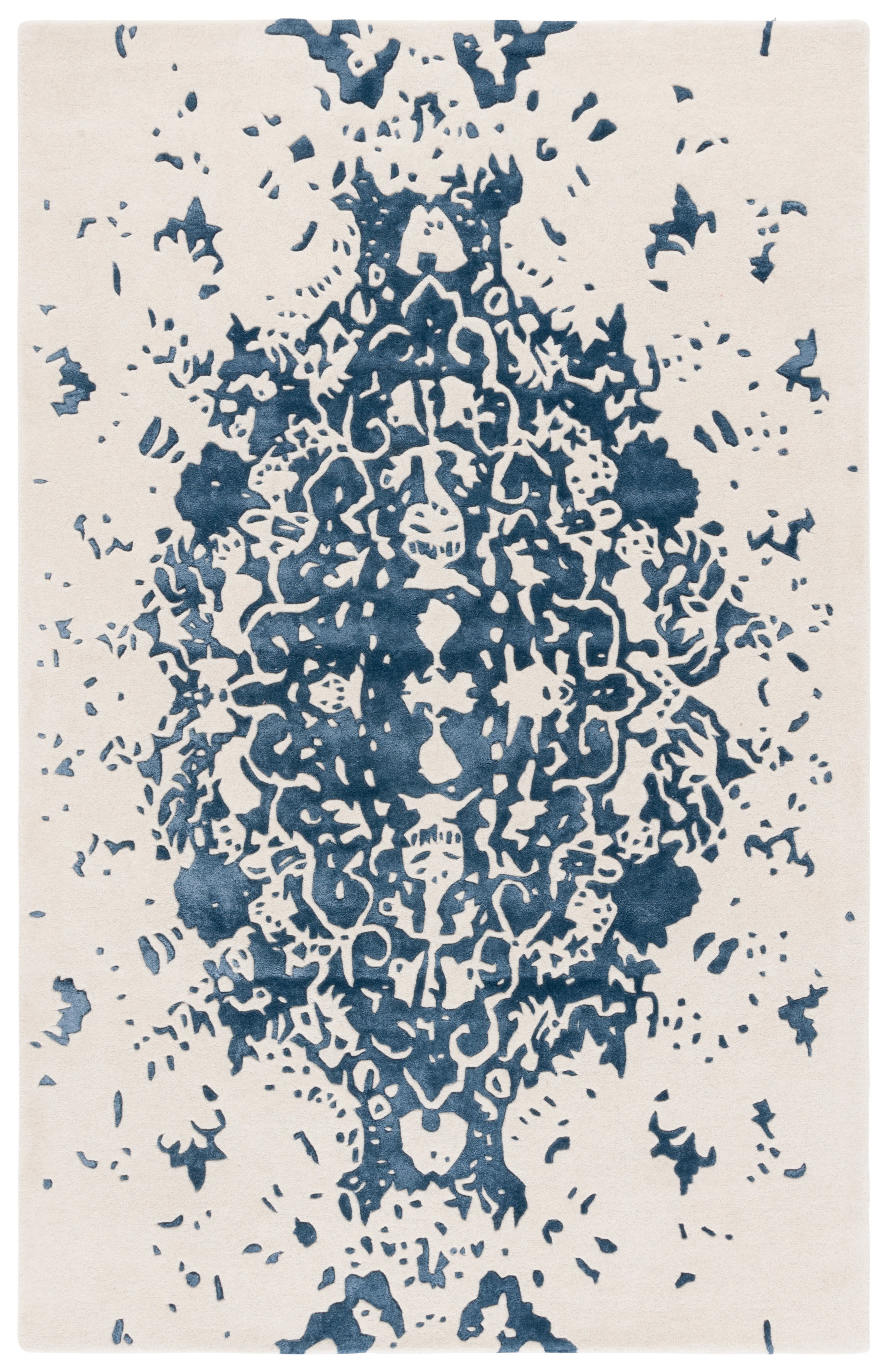 BLUE / IVORY