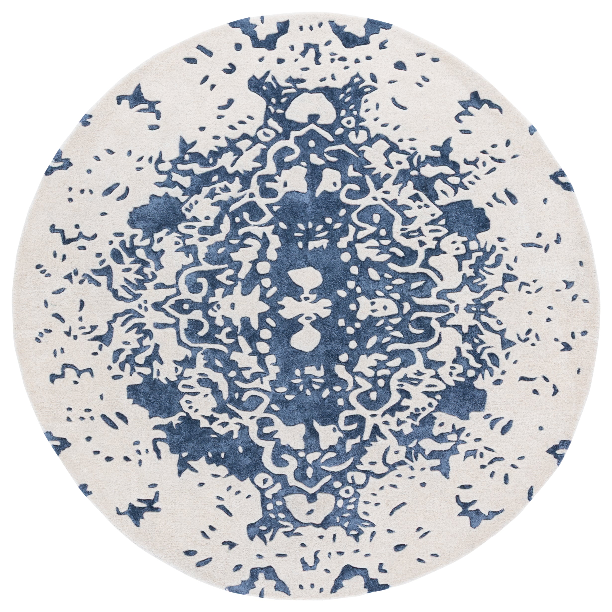 BLUE / IVORY